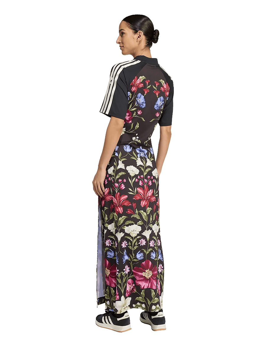 adidas Sportswear - FARM PRM DRESS - kjoler & nederdele - black/crewht/cragrn - 4