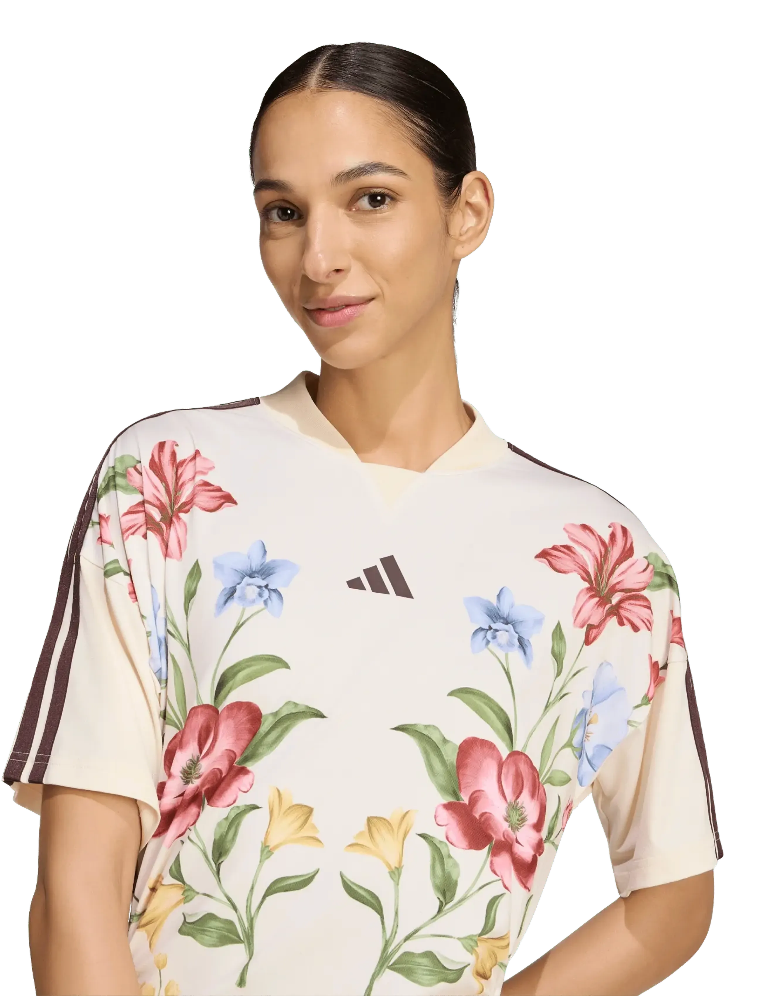 adidas Sportswear - FARM PRM DRESS - kleidid ja seelikud - ecrtin/shabrn/cragrn - 2