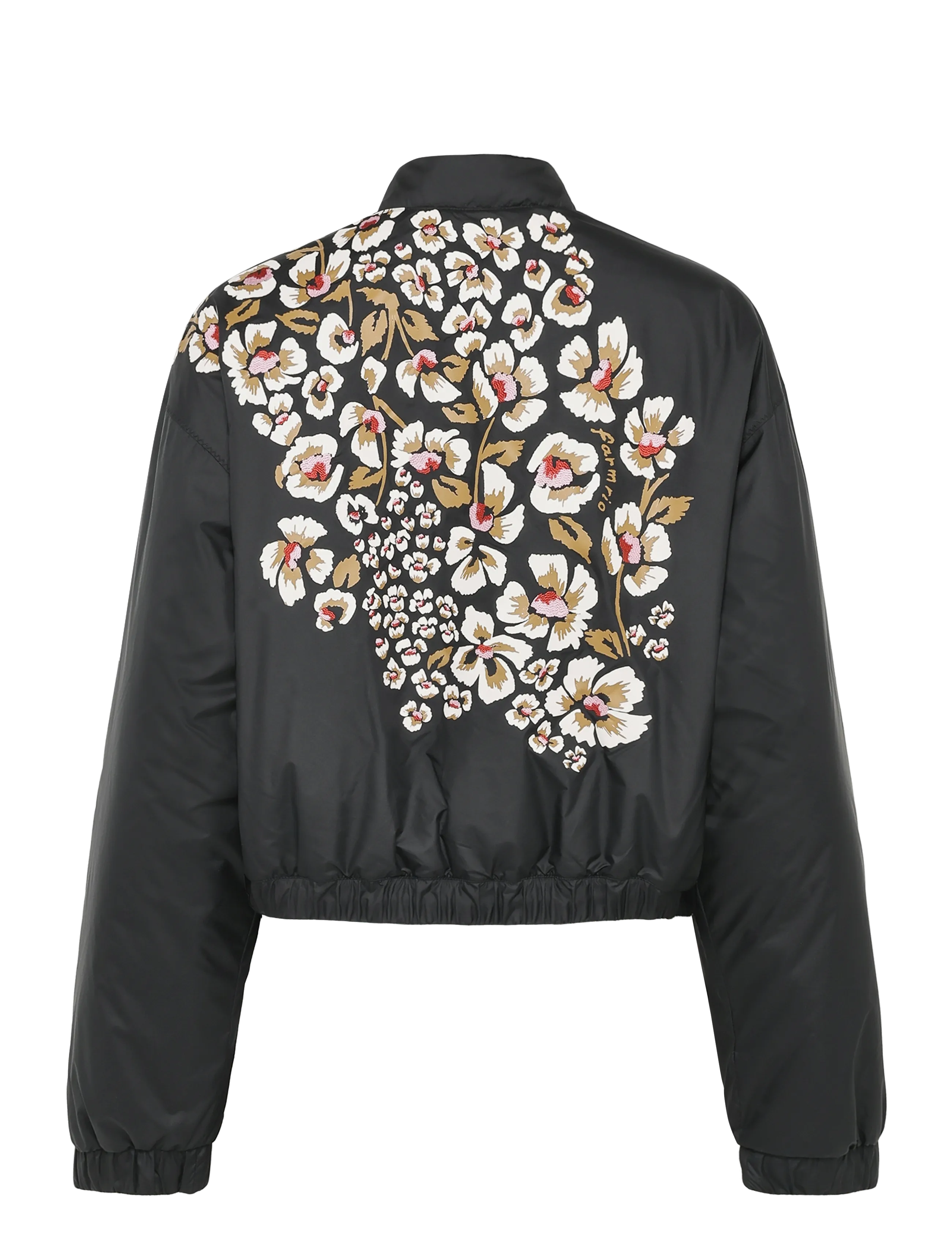 adidas Sportswear - FARM BMBR JKT - casual jackor - black/crewht - 1
