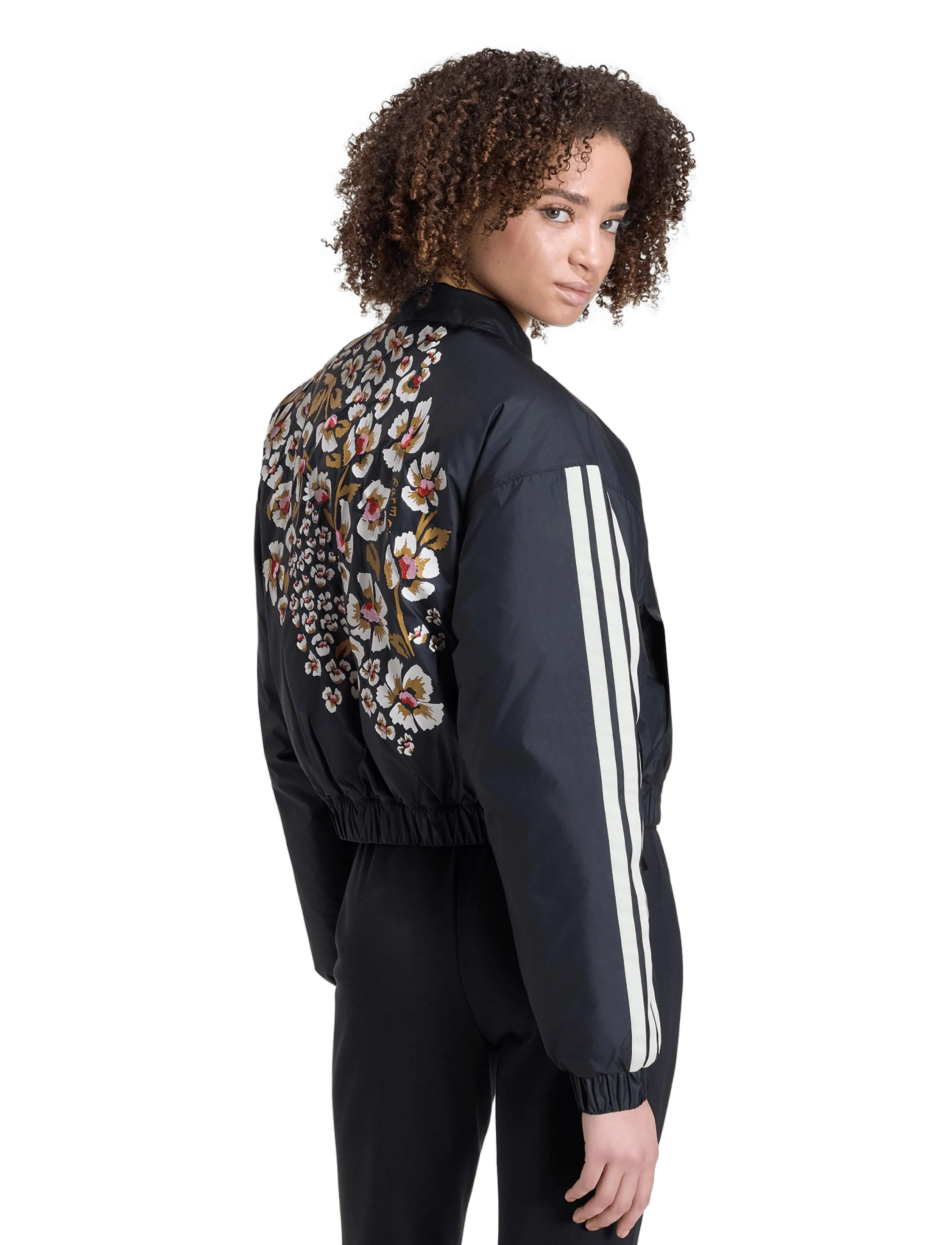 adidas Sportswear - FARM BMBR JKT - autumn savings - black/crewht - 3