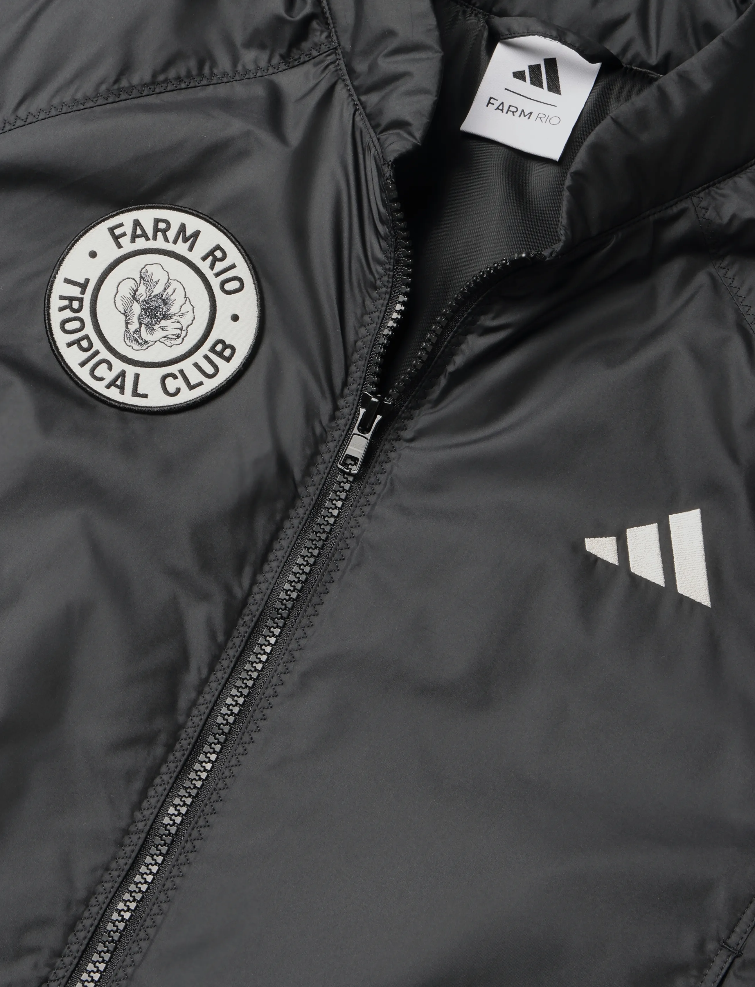 adidas Sportswear - FARM BMBR JKT - casual jackor - black/crewht - 2