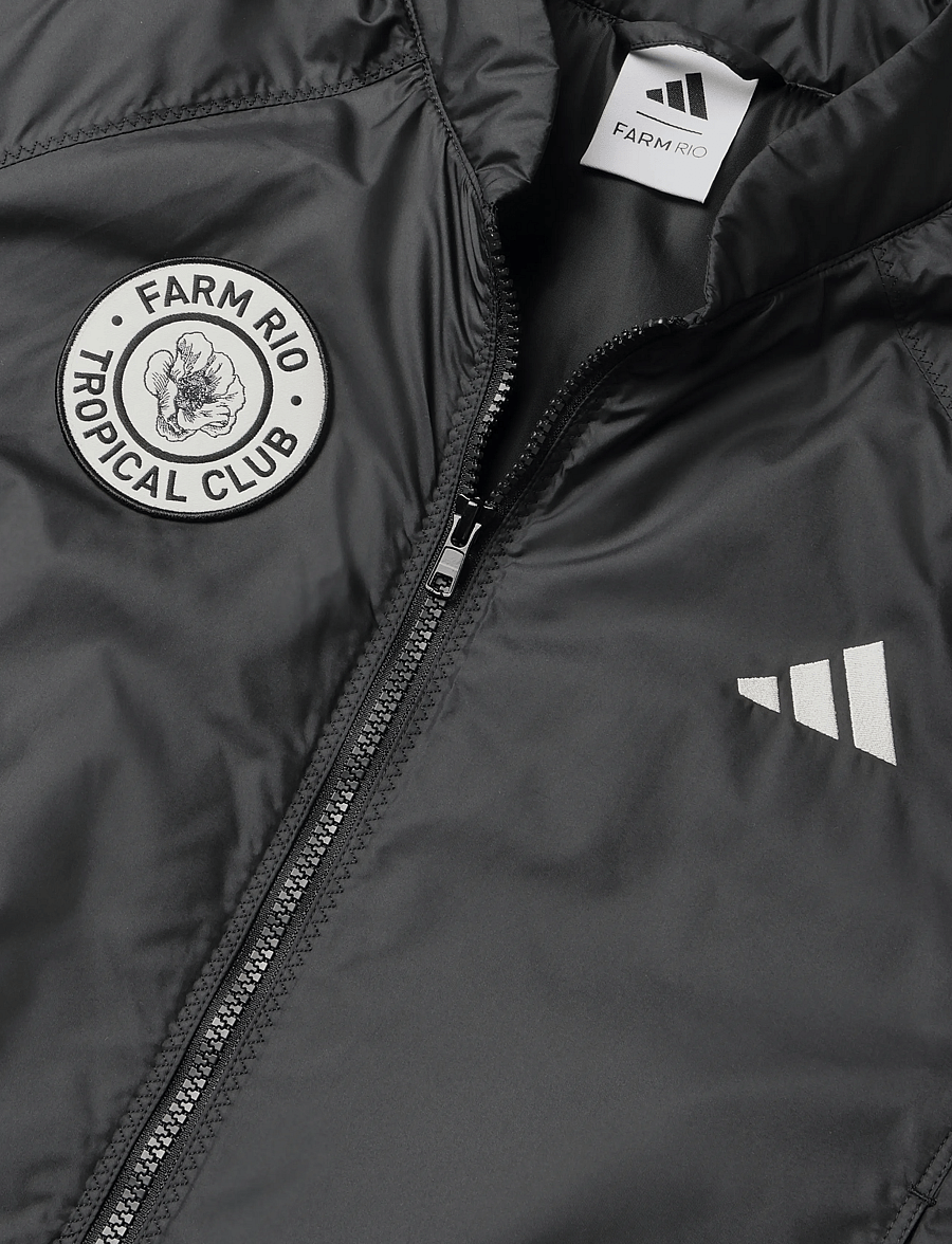 adidas Sportswear - FARM BMBR JKT - casual jackor - black/crewht - 2