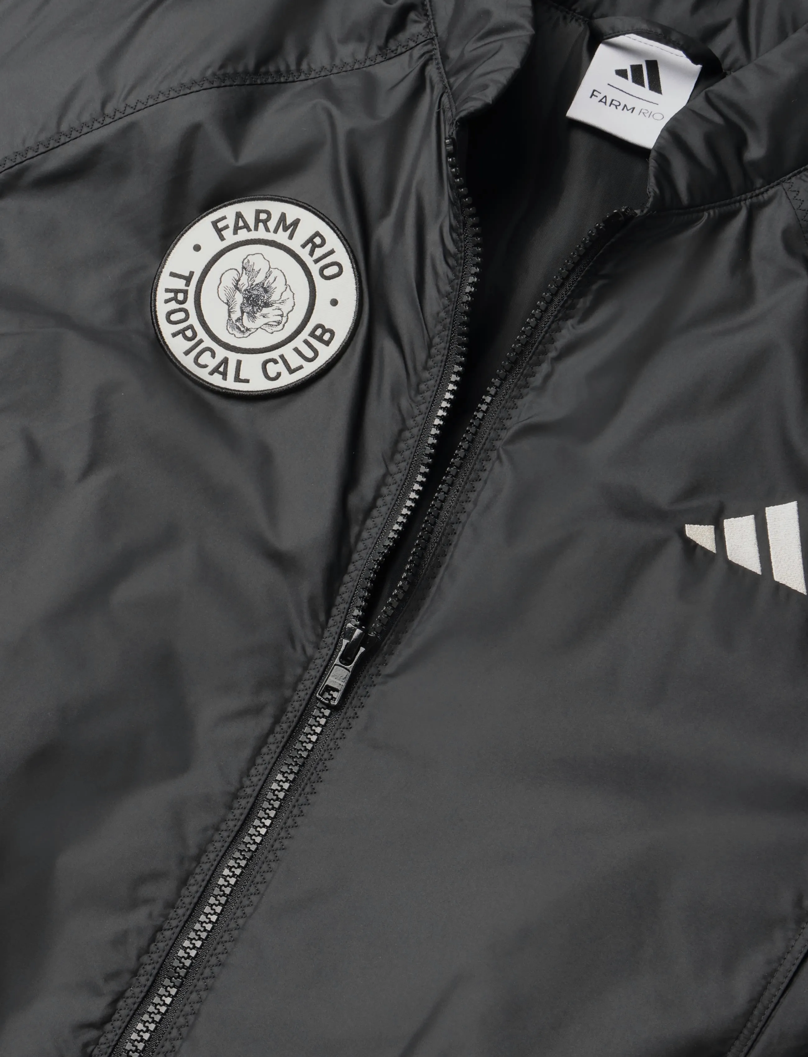 adidas Sportswear - FARM BMBR JKT - casual jackor - black/crewht - 3
