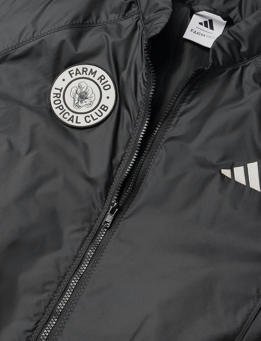 adidas Sportswear - FARM BMBR JKT - casual jackor - black/crewht - 3