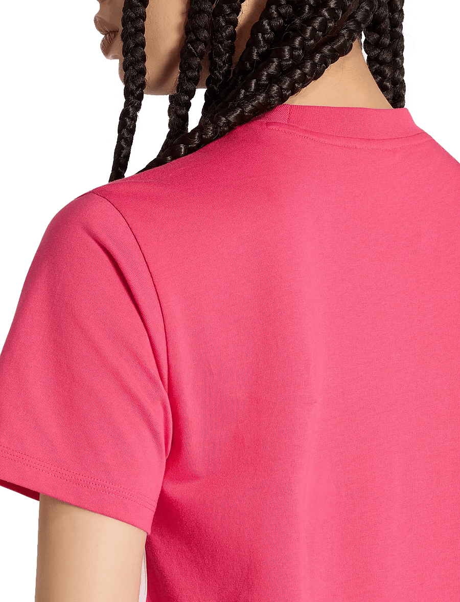 adidas Sportswear - W 3S SJ T - t-shirts - powpnk/white - 5