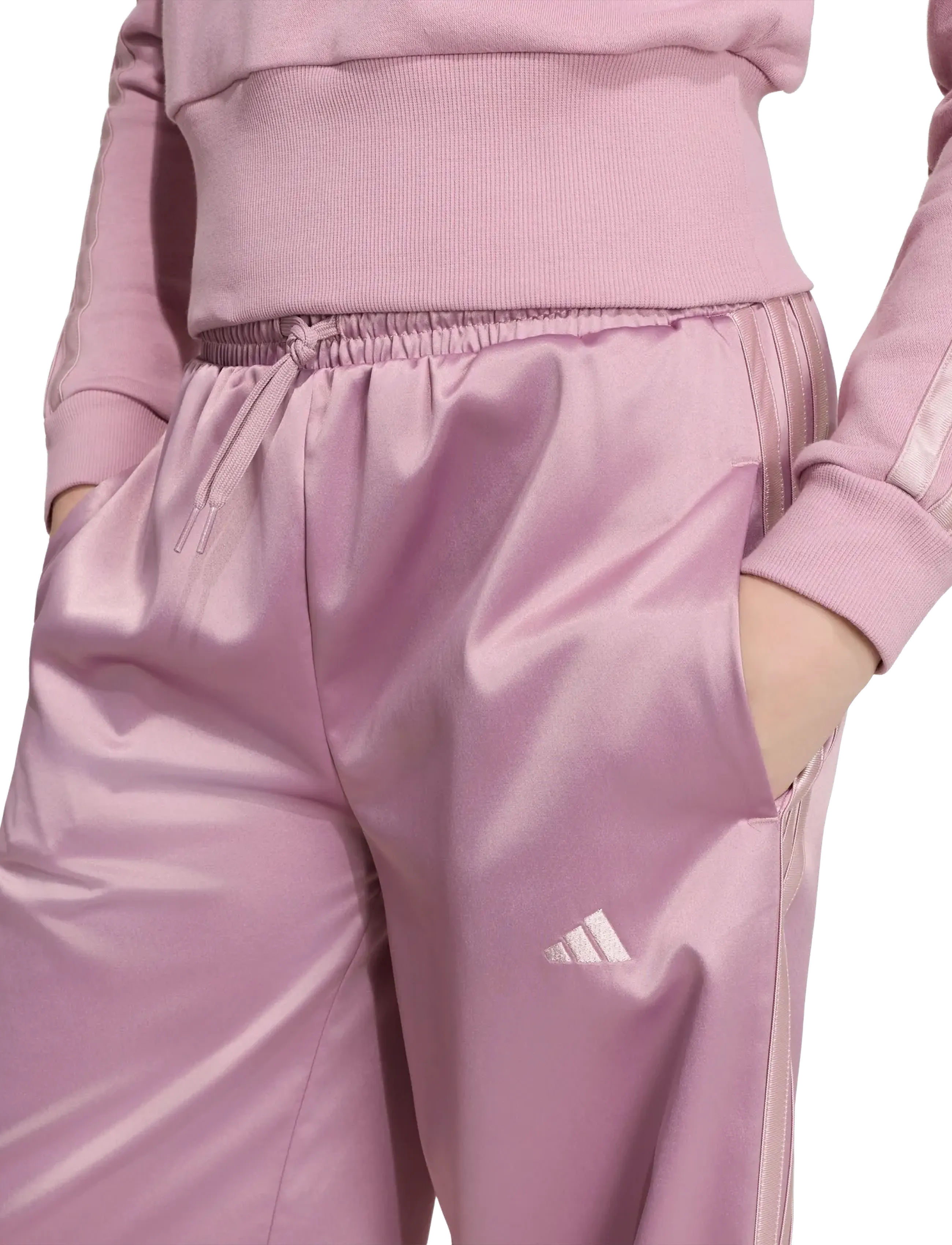 adidas Sportswear - JG SATIN Pant - magmau/dualil - 3