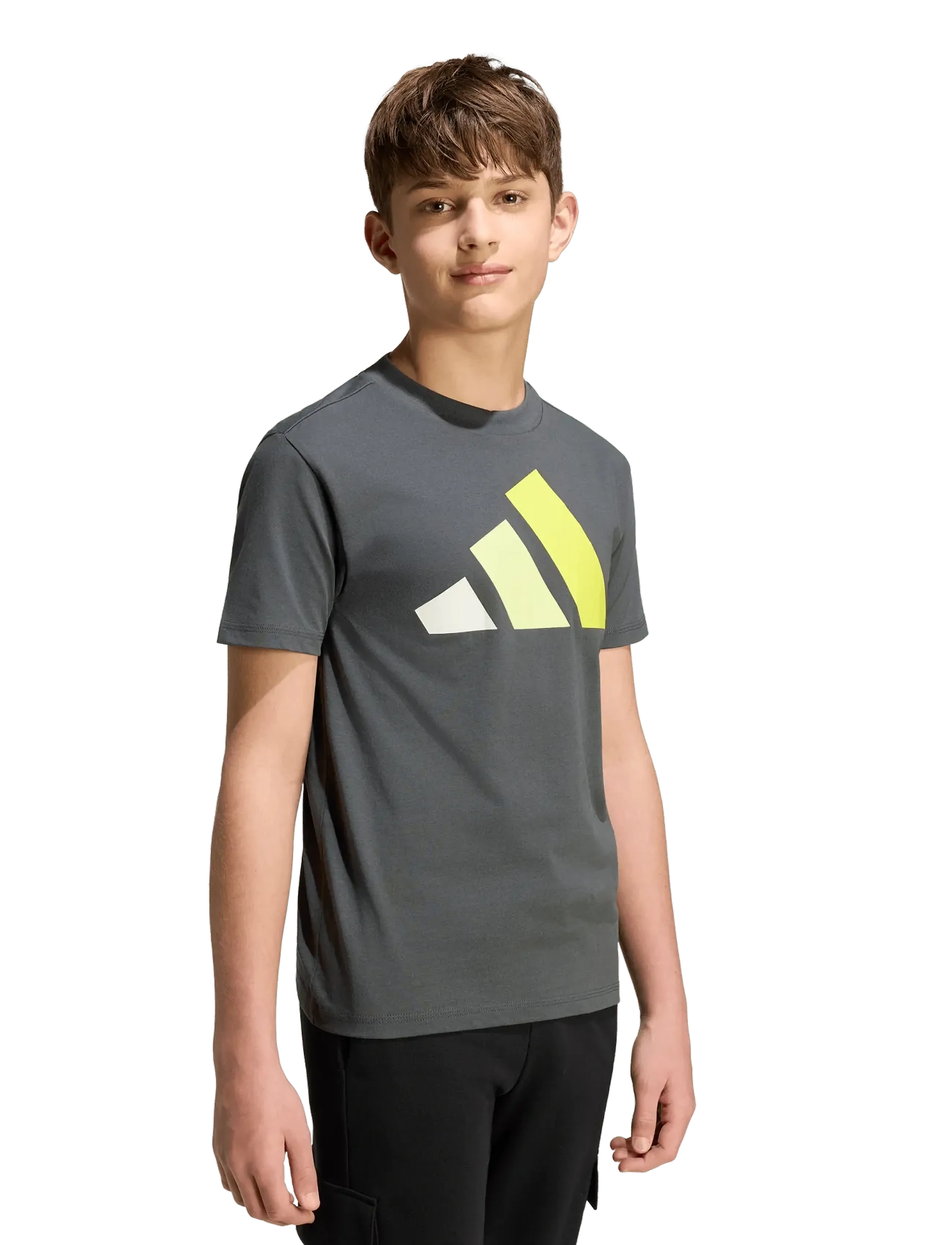 adidas Sportswear - J BL TEE 160 - sporttoppar - gresix/orbgry/frolem/ - 2
