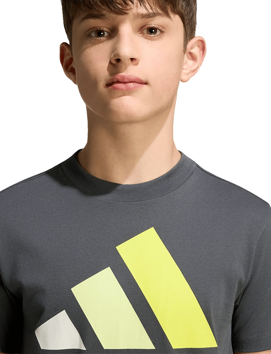 adidas Sportswear - J BL TEE 160 - sportoberteile - gresix/orbgry/frolem/ - 3