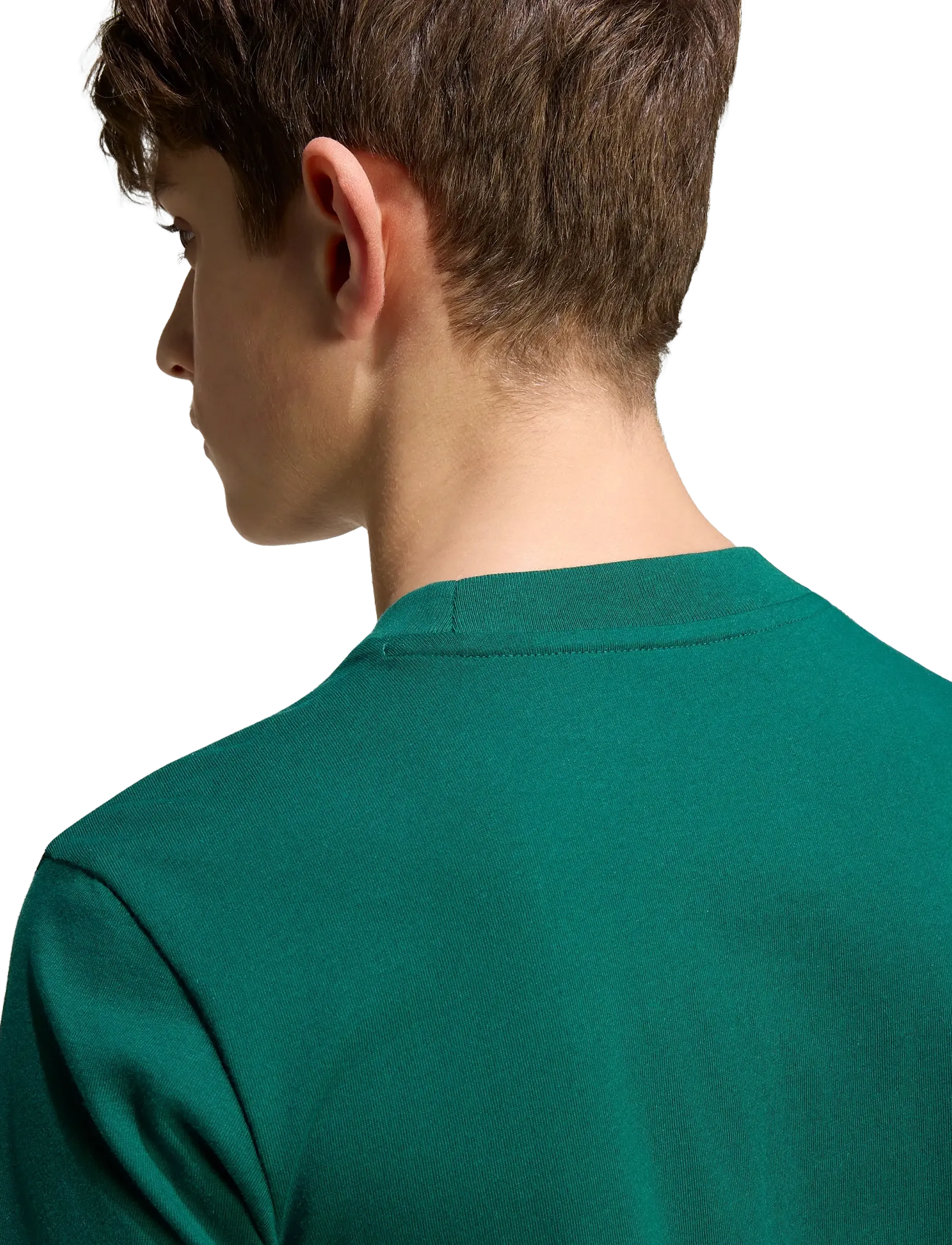 adidas Sportswear - J BL TEE 160 - spordisärgid - cgreen/white - 4