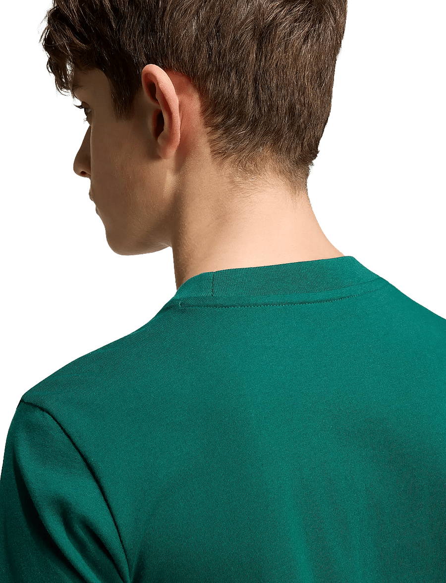 adidas Sportswear - J BL TEE 160 - sportoberteile - cgreen/white - 4