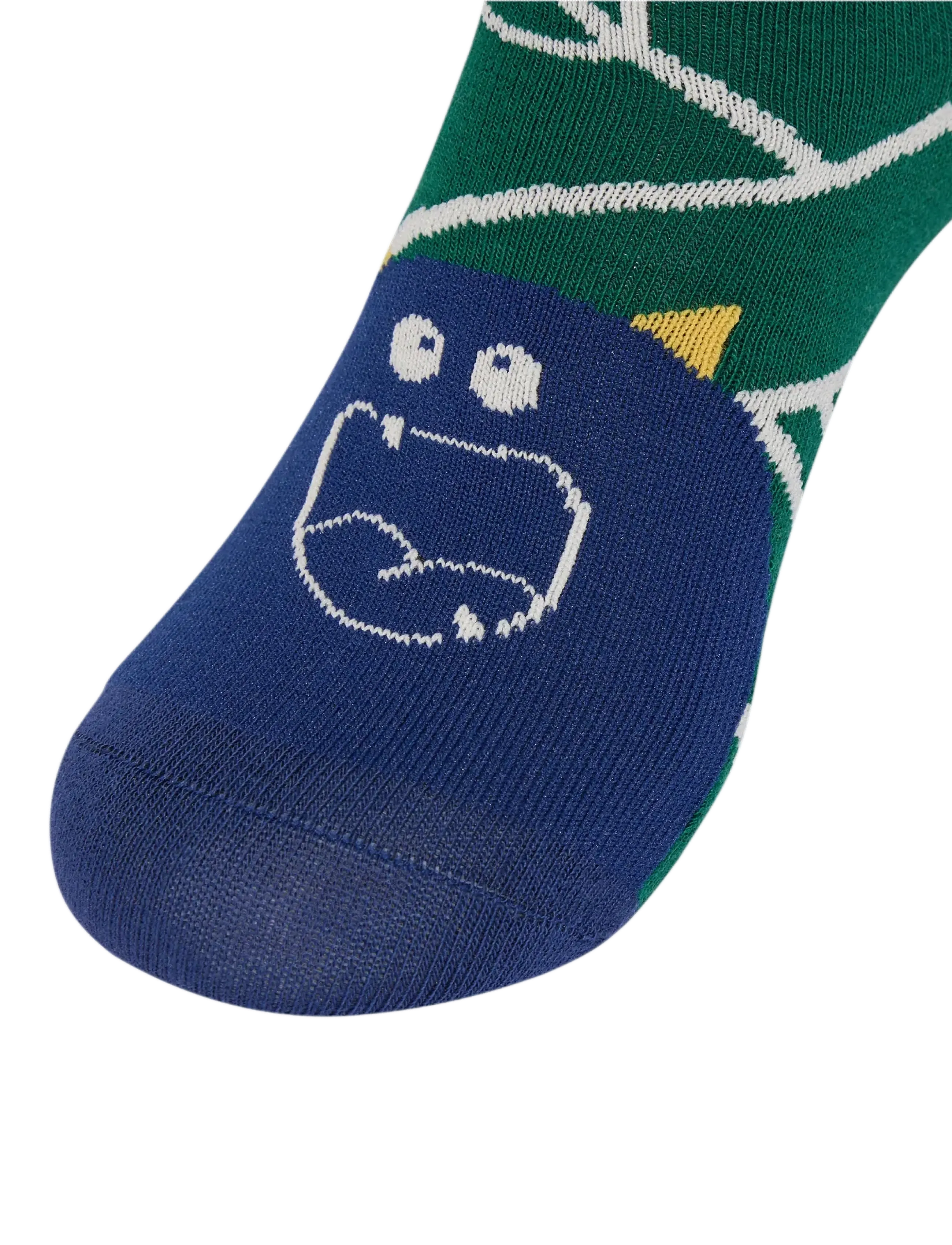 adidas Sportswear - LK TRNSTR 3PP - sokid - dkblue/cgreen/dkblue - 3