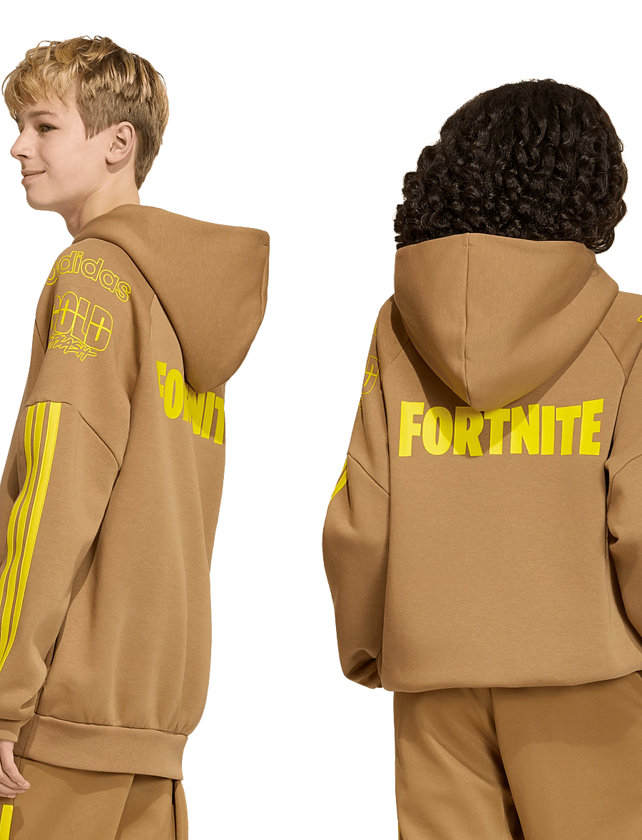 adidas Sportswear - J FN HD - hoodies - brndes/yellow - 3