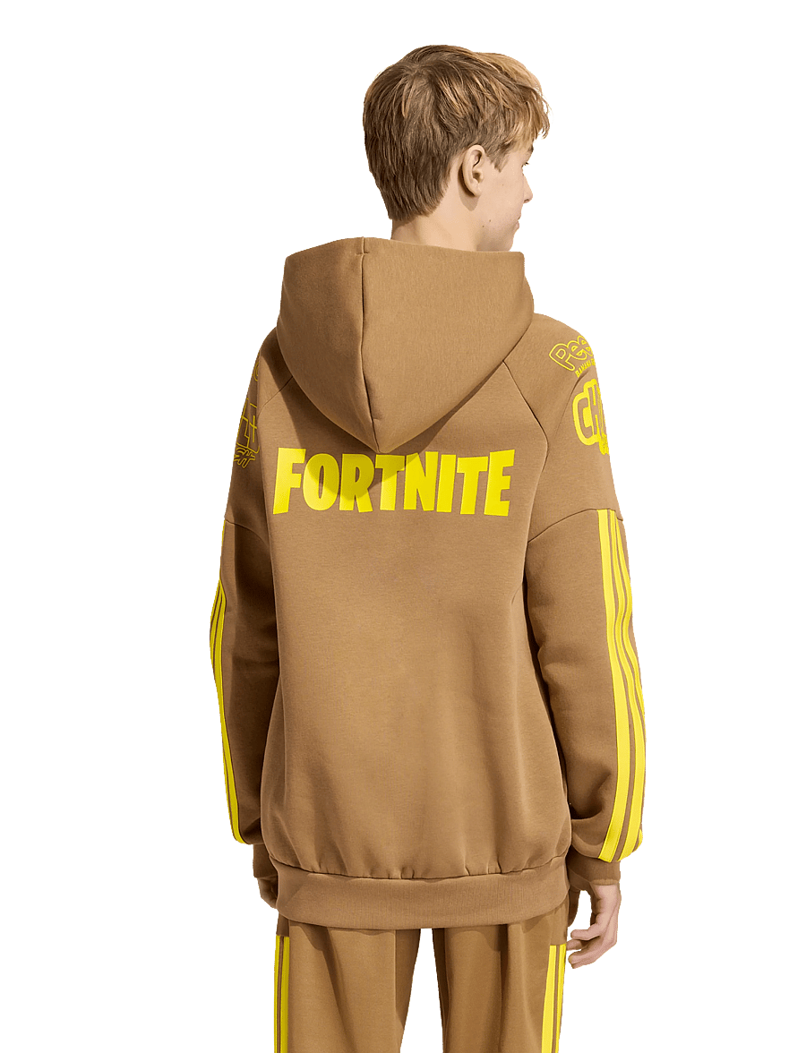 adidas Sportswear - J FN HD - hoodies - brndes/yellow - 5