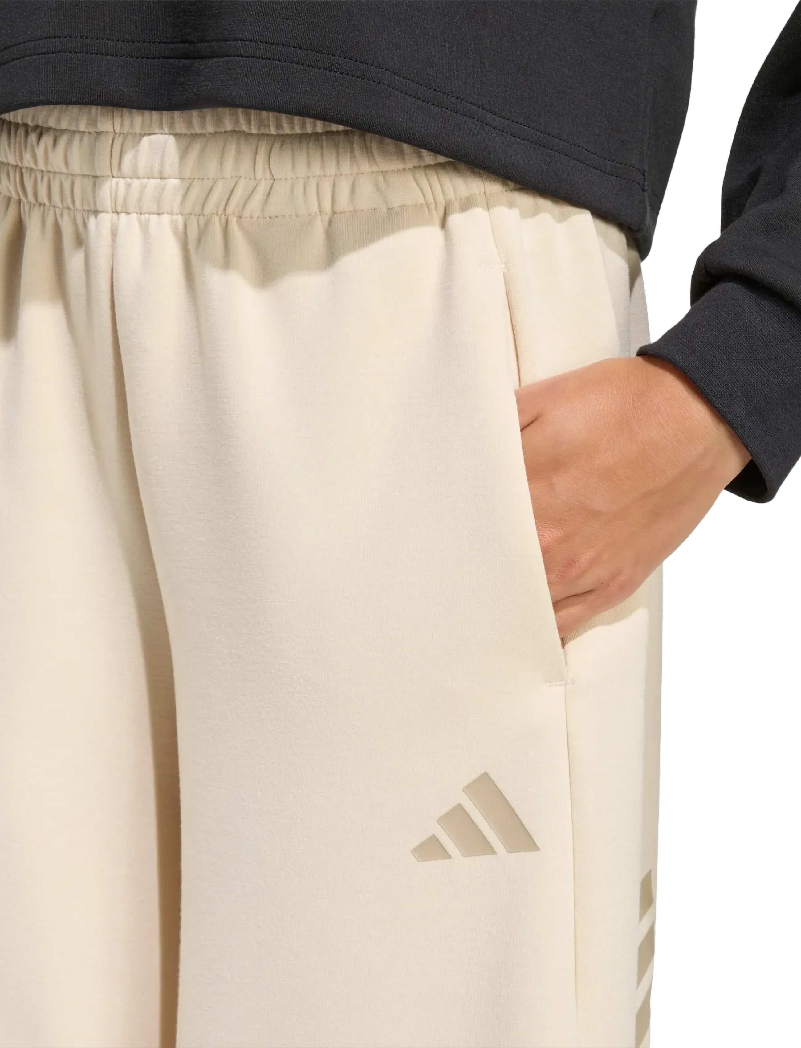 adidas Sportswear - JG FI 3S LNG SH - sweatshorts - crli/trakha - 3