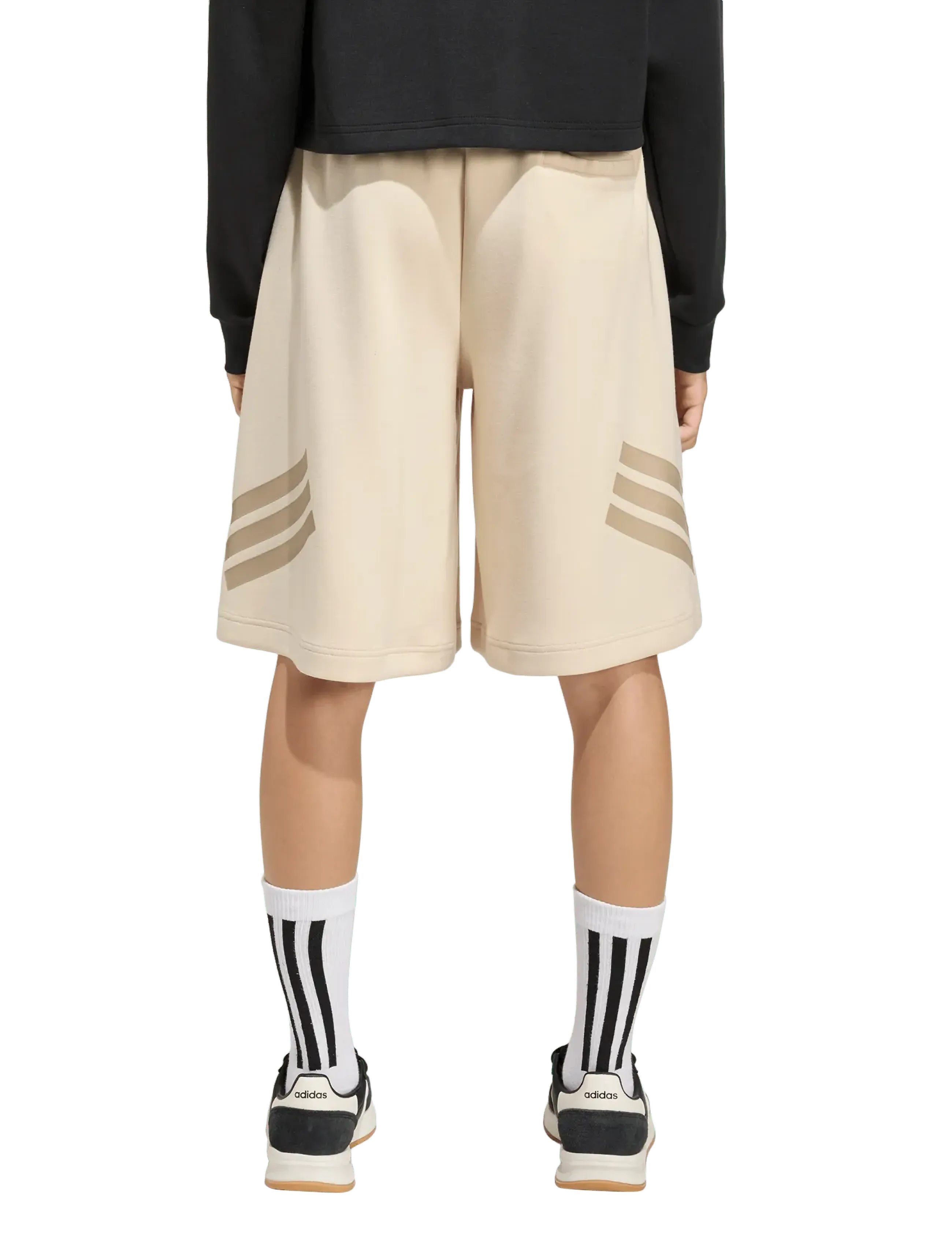 adidas Sportswear - JG FI 3S LNG SH - sweatshorts - crli/trakha - 5