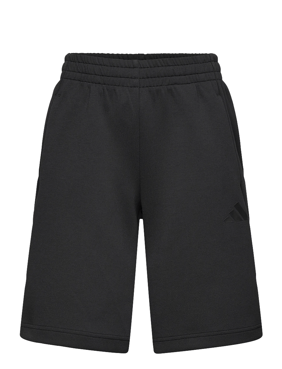 adidas Sportswear - JG FI 3S LNG SH - sweatshorts - black/black - 0