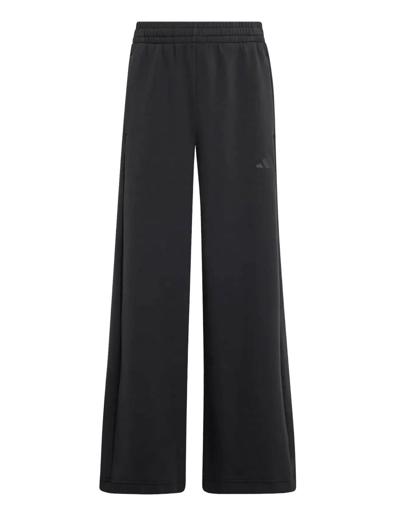 adidas Sportswear JG FI WIDE PT - Odzież - BLACK/BLACK / black