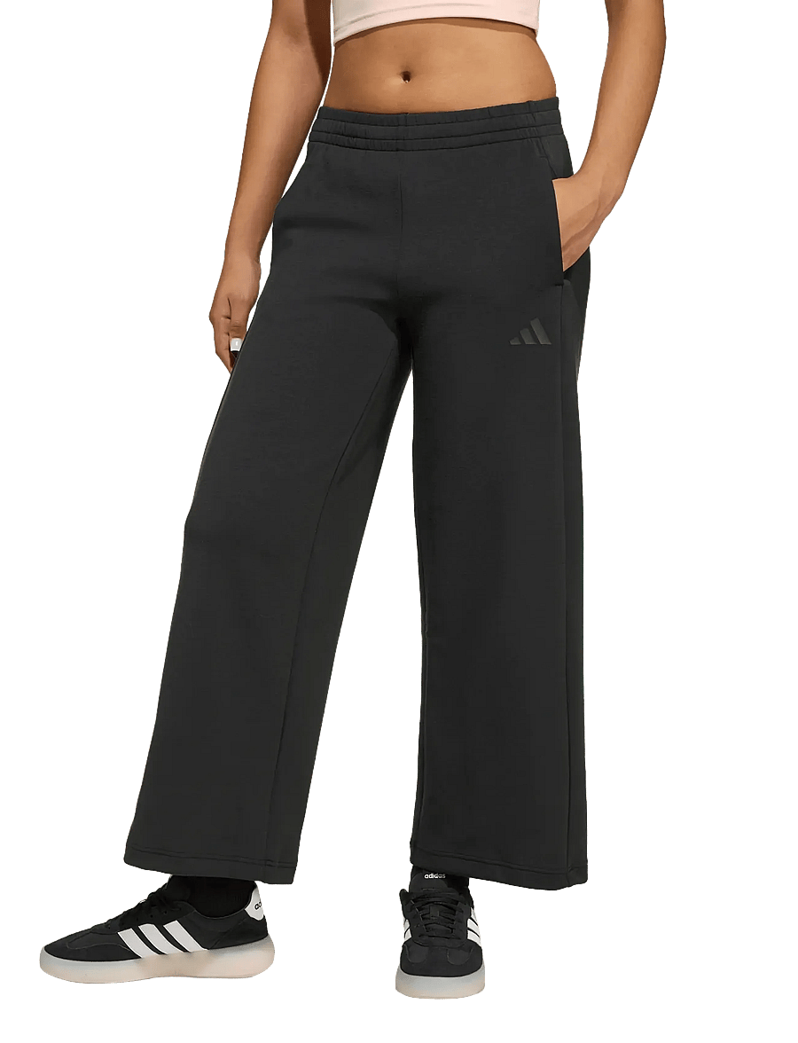 adidas Sportswear - JG FI WIDE PT - sweatpants - black/black - 0