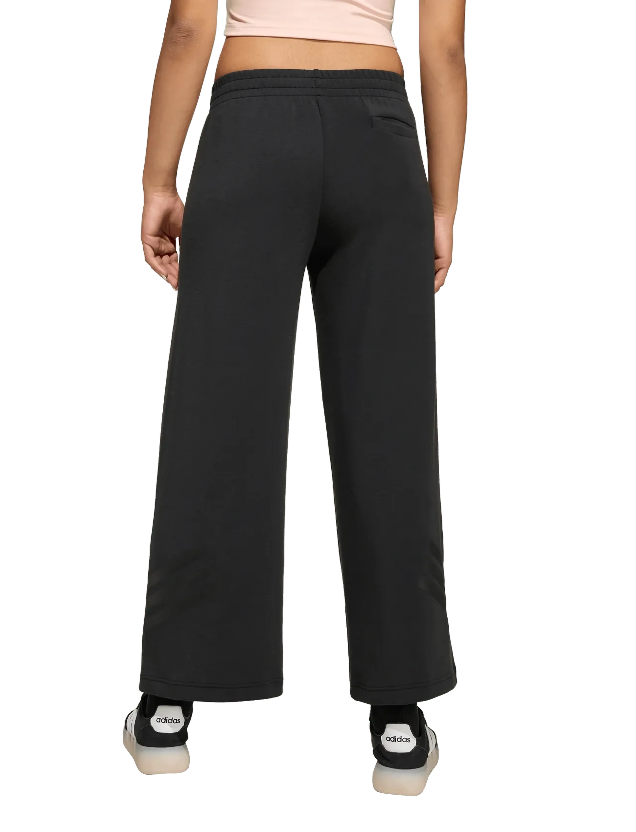 adidas Sportswear - JG FI WIDE PT - jogginghosen - black/black - 5