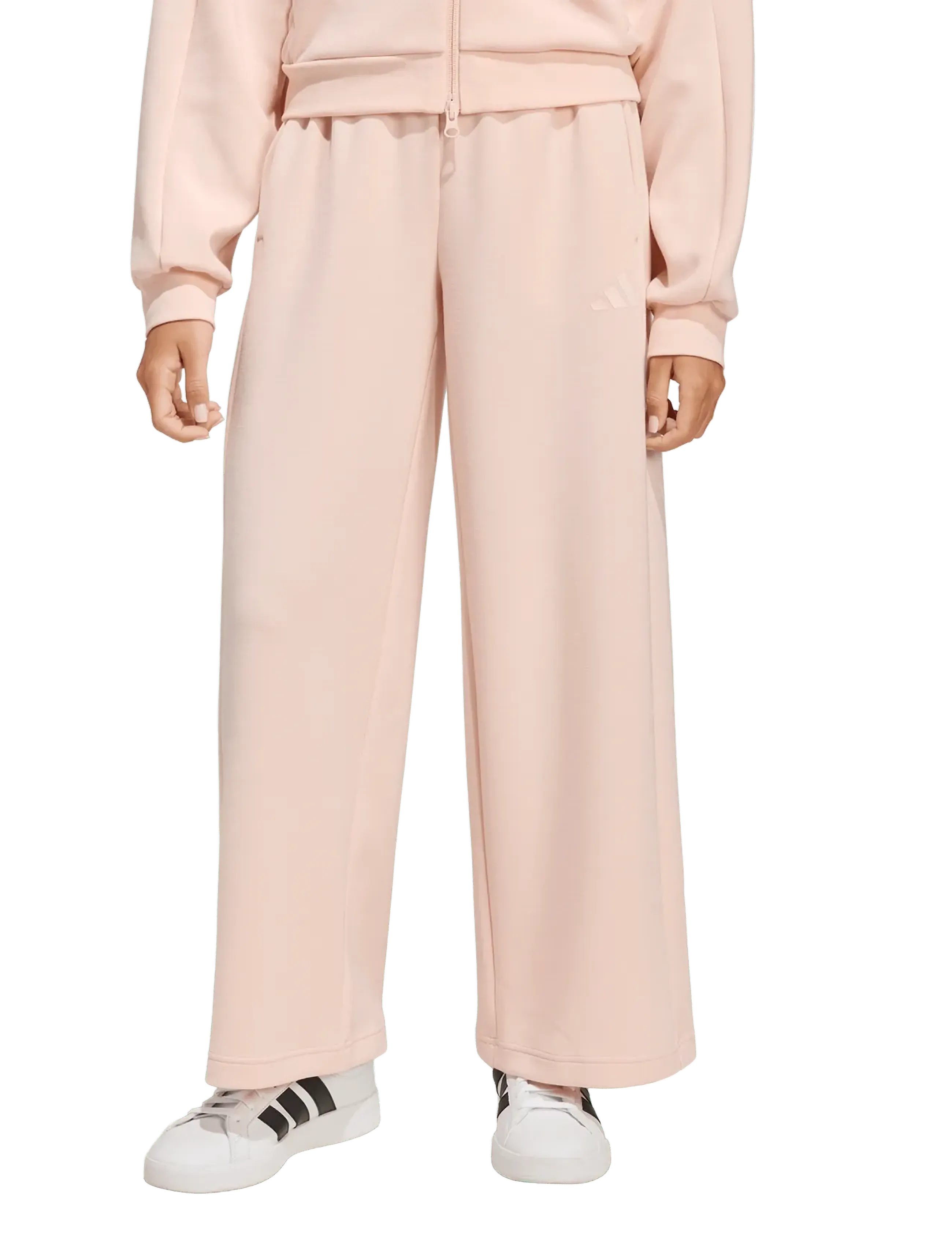 adidas Sportswear - JG FI WIDE PT - sweatpants - blupnk/pnktin - 3