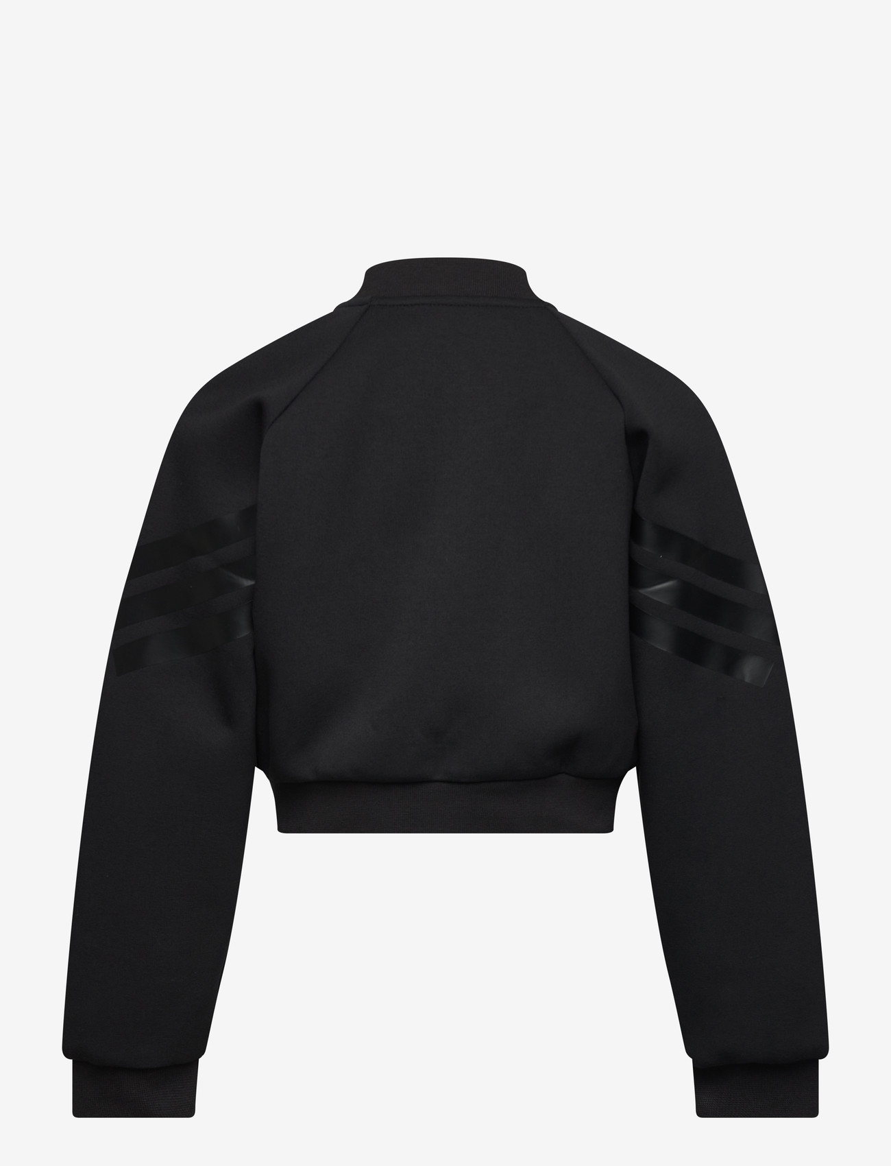 adidas Sportswear - JG FI 3S FZ - Õueriided - black/black - 1