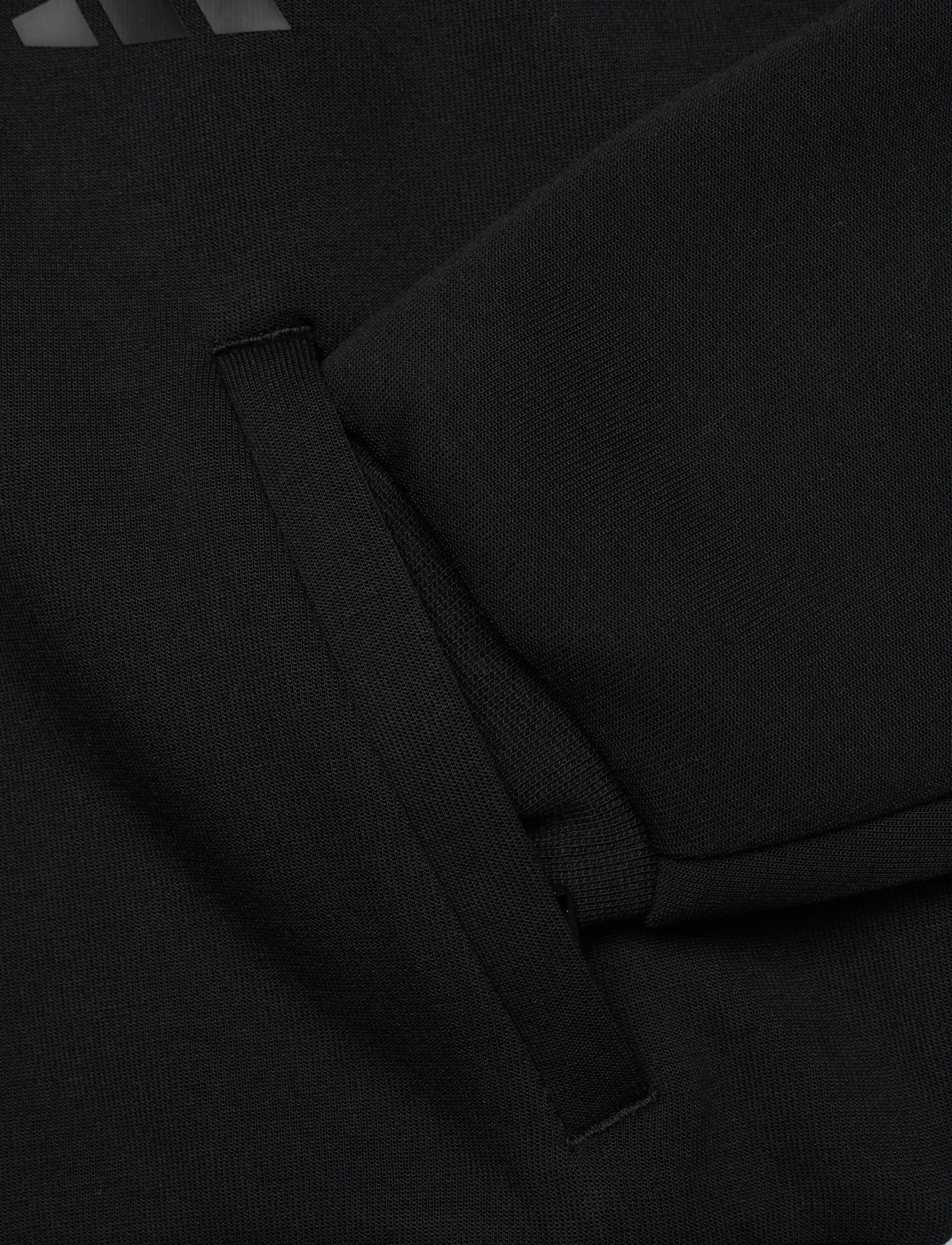 adidas Sportswear - JG FI 3S FZ - vêtements d'extérieur - black/black - 3