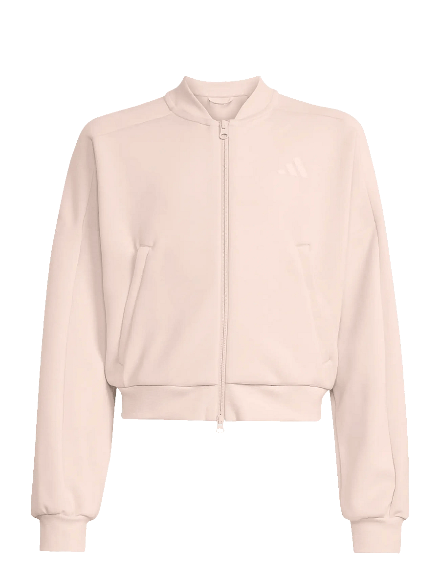 adidas Sportswear - JG FI 3S FZ - Õueriided - blupnk/pnktin - 1