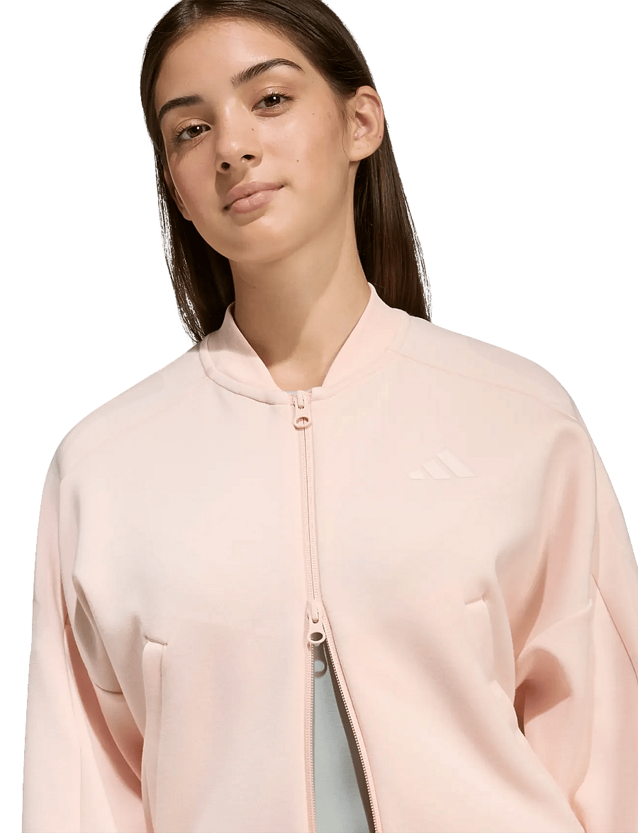 adidas Sportswear - JG FI 3S FZ - Õueriided - blupnk/pnktin - 3