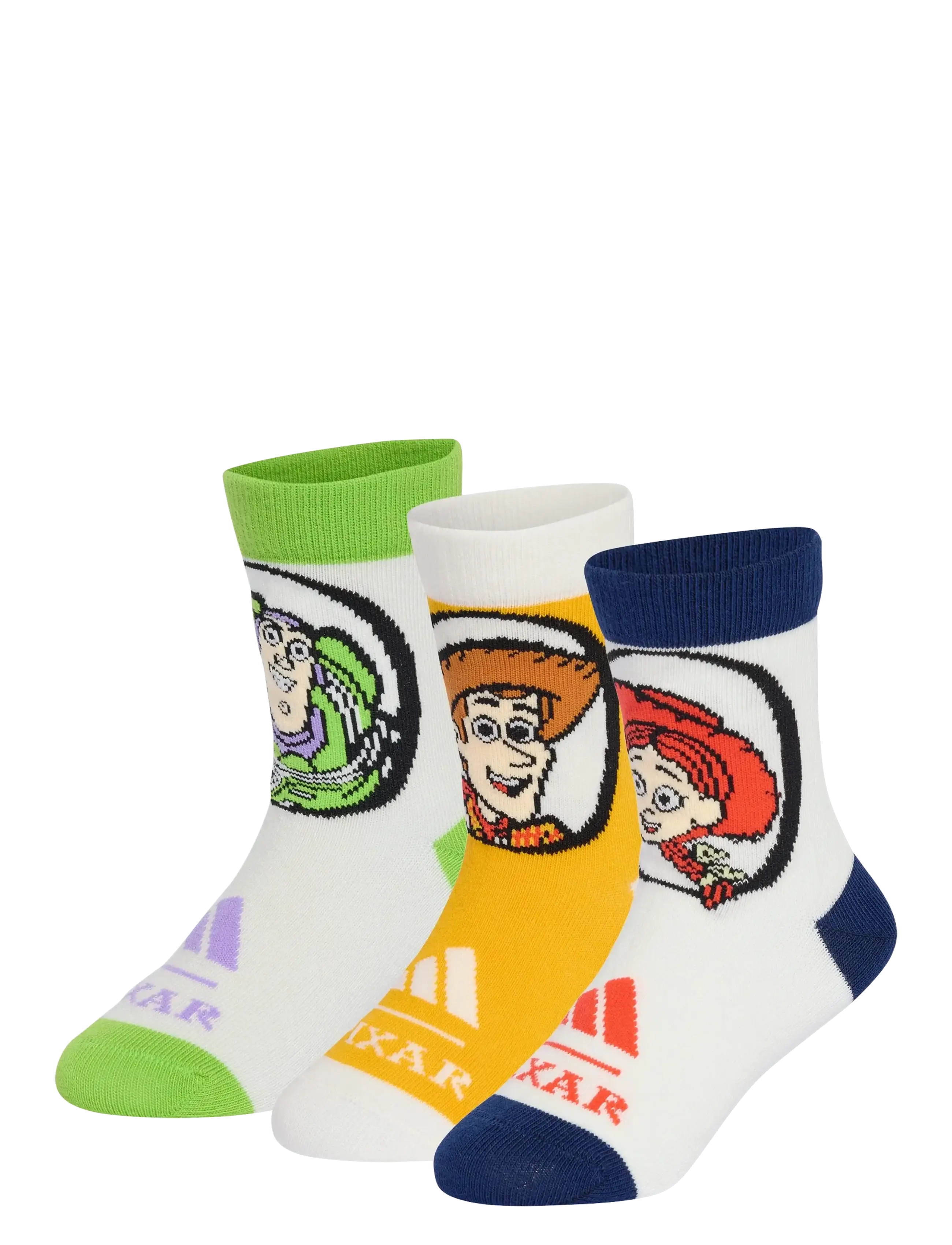 adidas Sportswear LK DY TS 3PP SO - Chaussettes et collants - ORBGRY/OWHITE/MAROON / multi