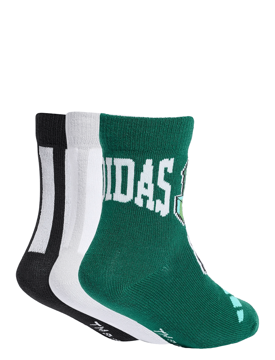 adidas Sportswear - LK MINECRAFT 3P - sokid - lgsogr/cgreen/black - 1
