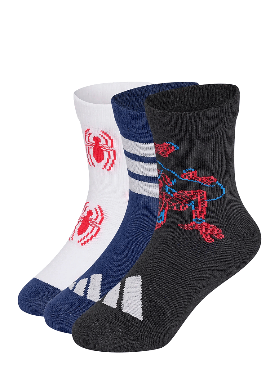 adidas Sportswear - LK MRVL SM 3PP - socks - black/dkblue/white - 0