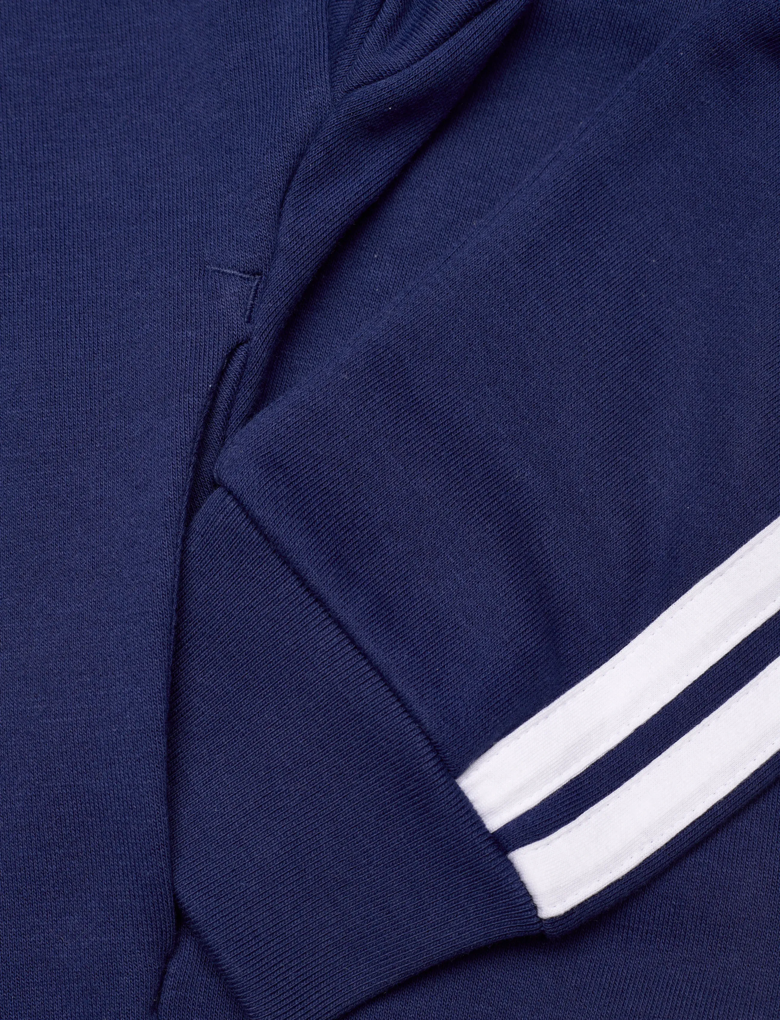 adidas Sportswear - W 3S FT FZ HD - oberteile - dkblue/white - 5