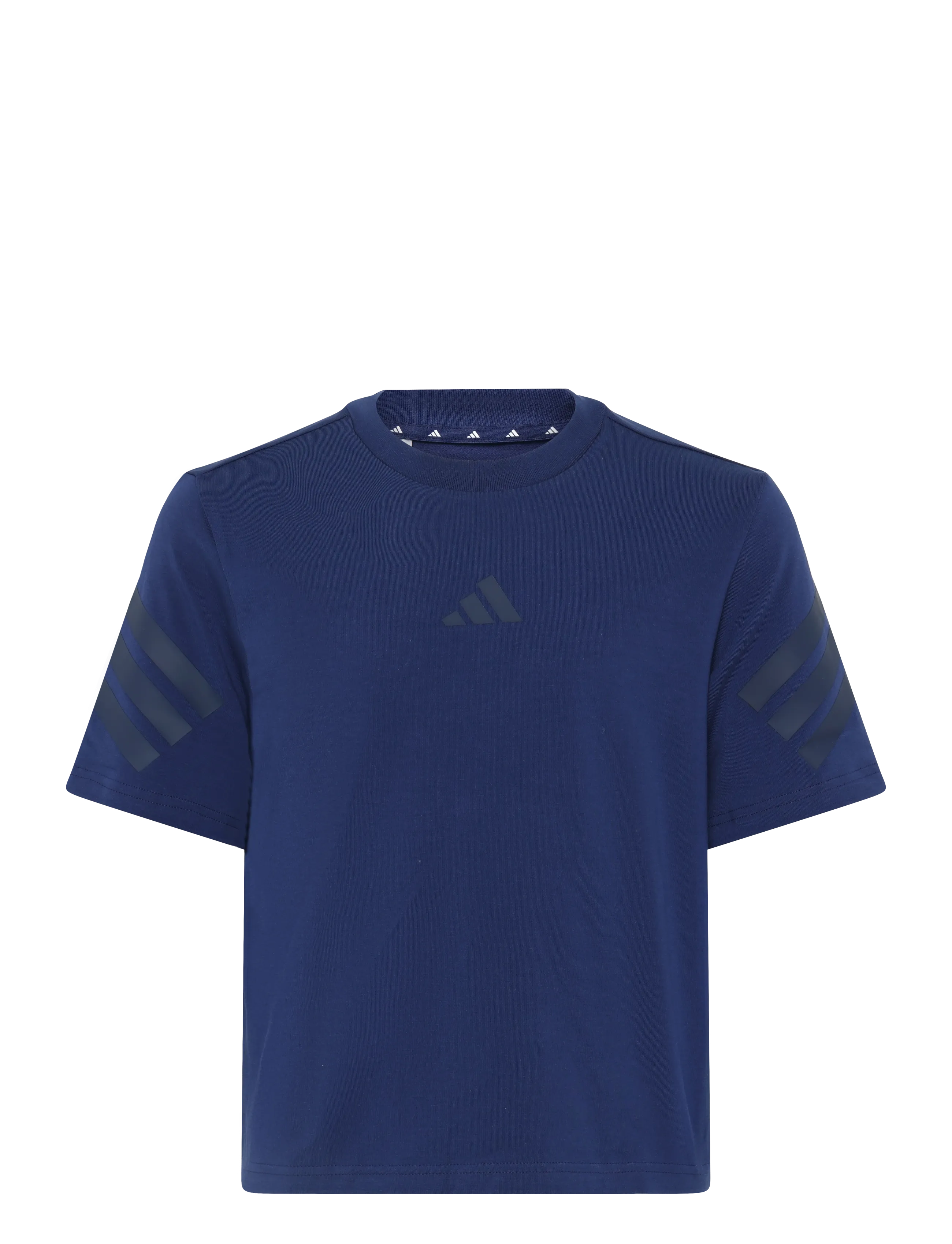 adidas Sportswear J FI 2IN1 LS T - Kortärmade t-shirts - DKBLUE/LGREYH/NINDIG / navy