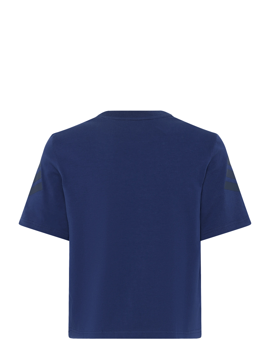 adidas Sportswear - J FI 2IN1 LS T - sportoberteile - dkblue/lgreyh/nindig - 1