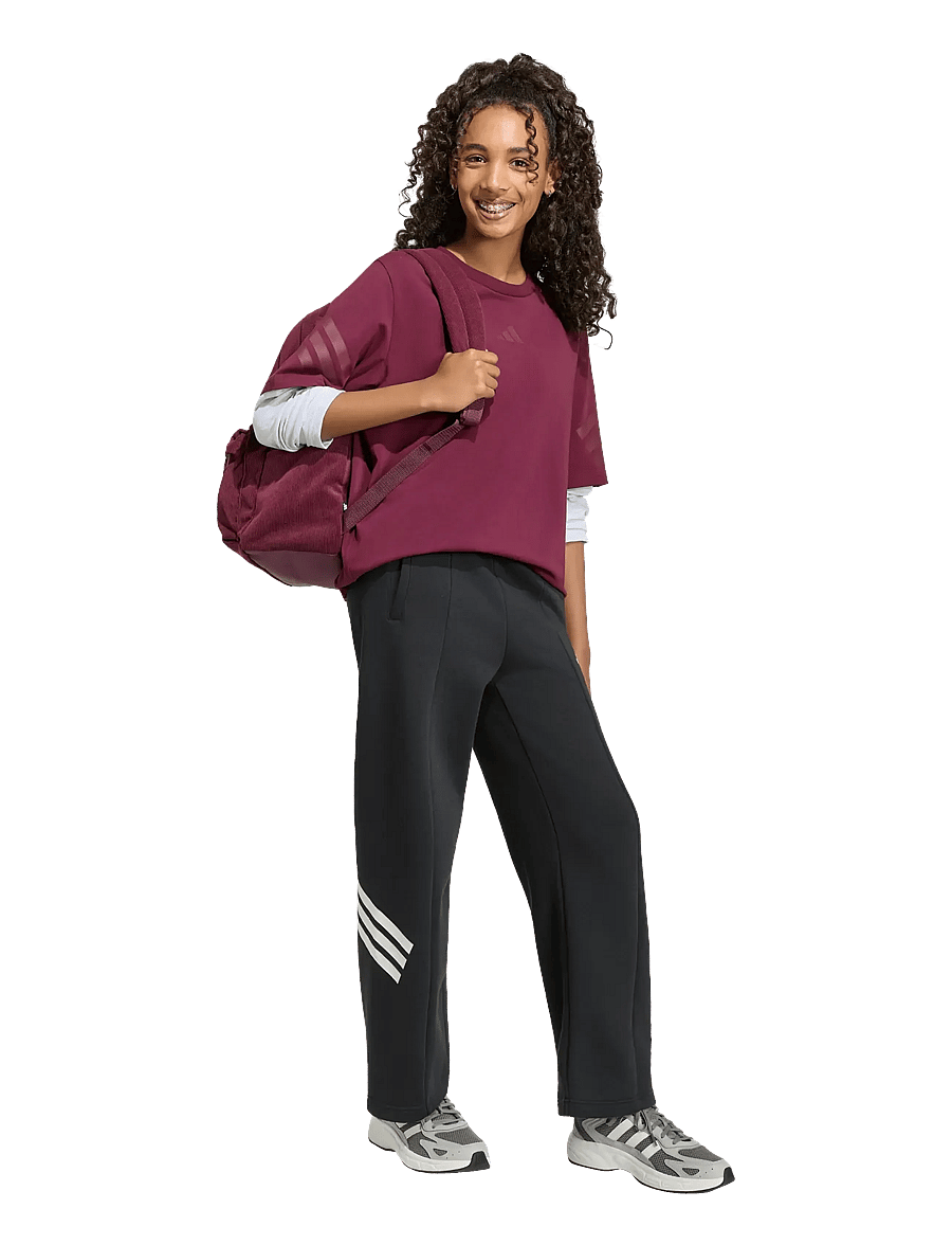 adidas Sportswear - J FI 2IN1 LS T - sporditopid - maroon/lgreyh/maroon - 0