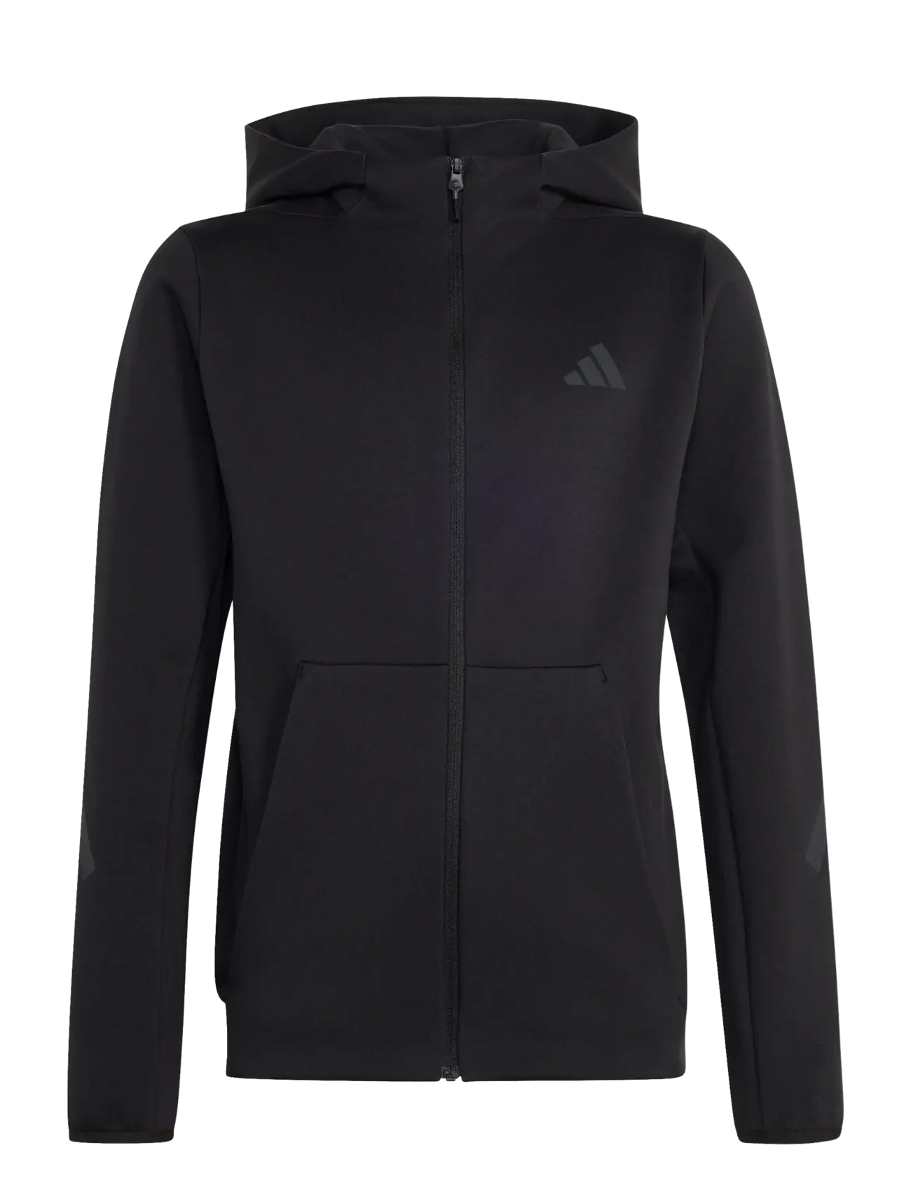 adidas Sportswear J Z.N.E. FZ HD - Riided - BLACK/CARBON / black