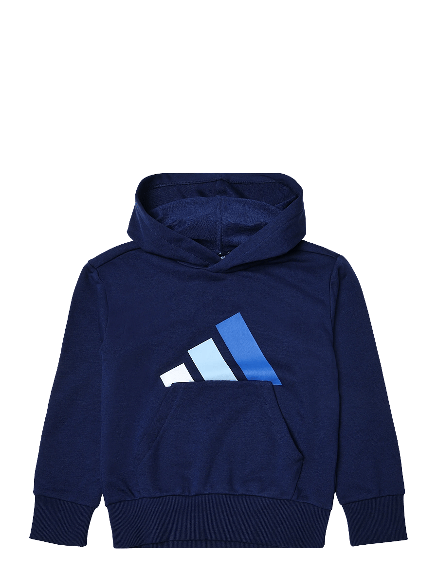 adidas Sportswear - LK BL FT HD - kapuutsiga dressipluusid - dkblue/white - 0