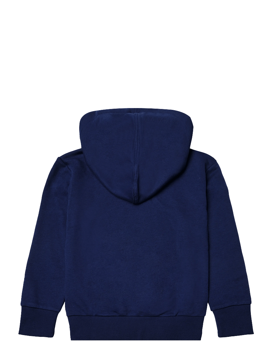 adidas Sportswear - LK BL FT HD - kapuutsiga dressipluusid - dkblue/white - 1