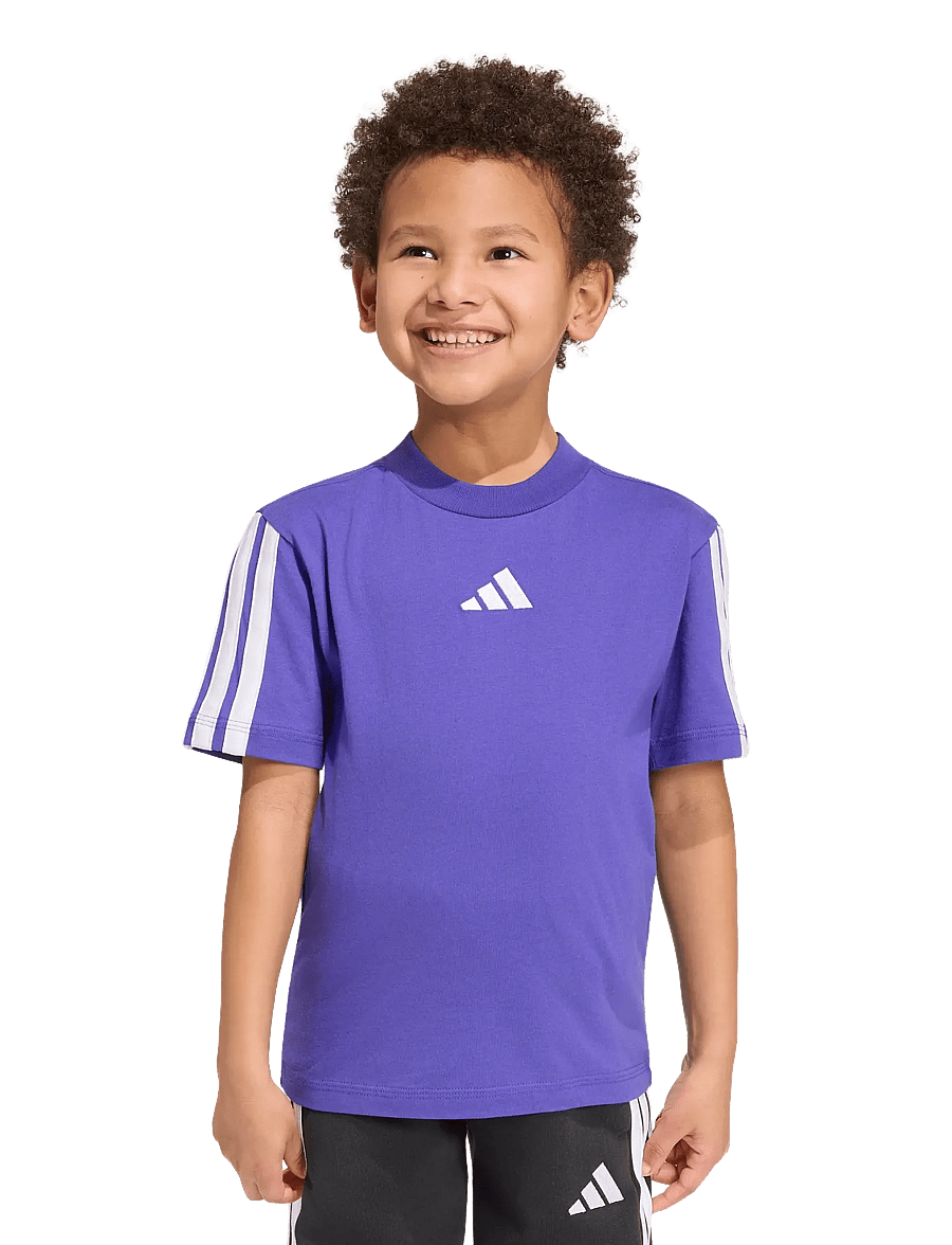 adidas Sportswear - LK 3S TEE 160 - kurzärmelig - purpur/fropur - 0