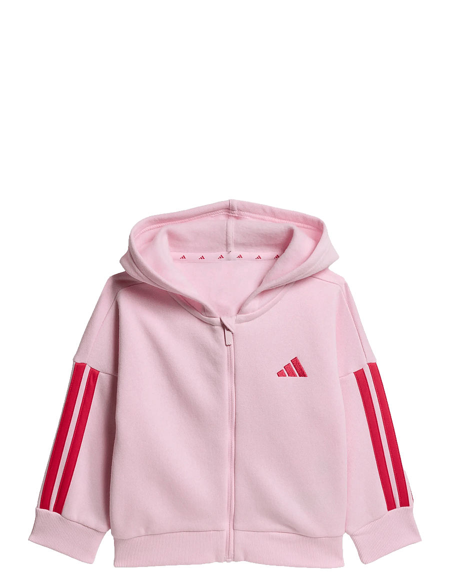 adidas Sportswear - I 3S FZ FL JOG - trainingsanzug - clpink/powpnk - 2