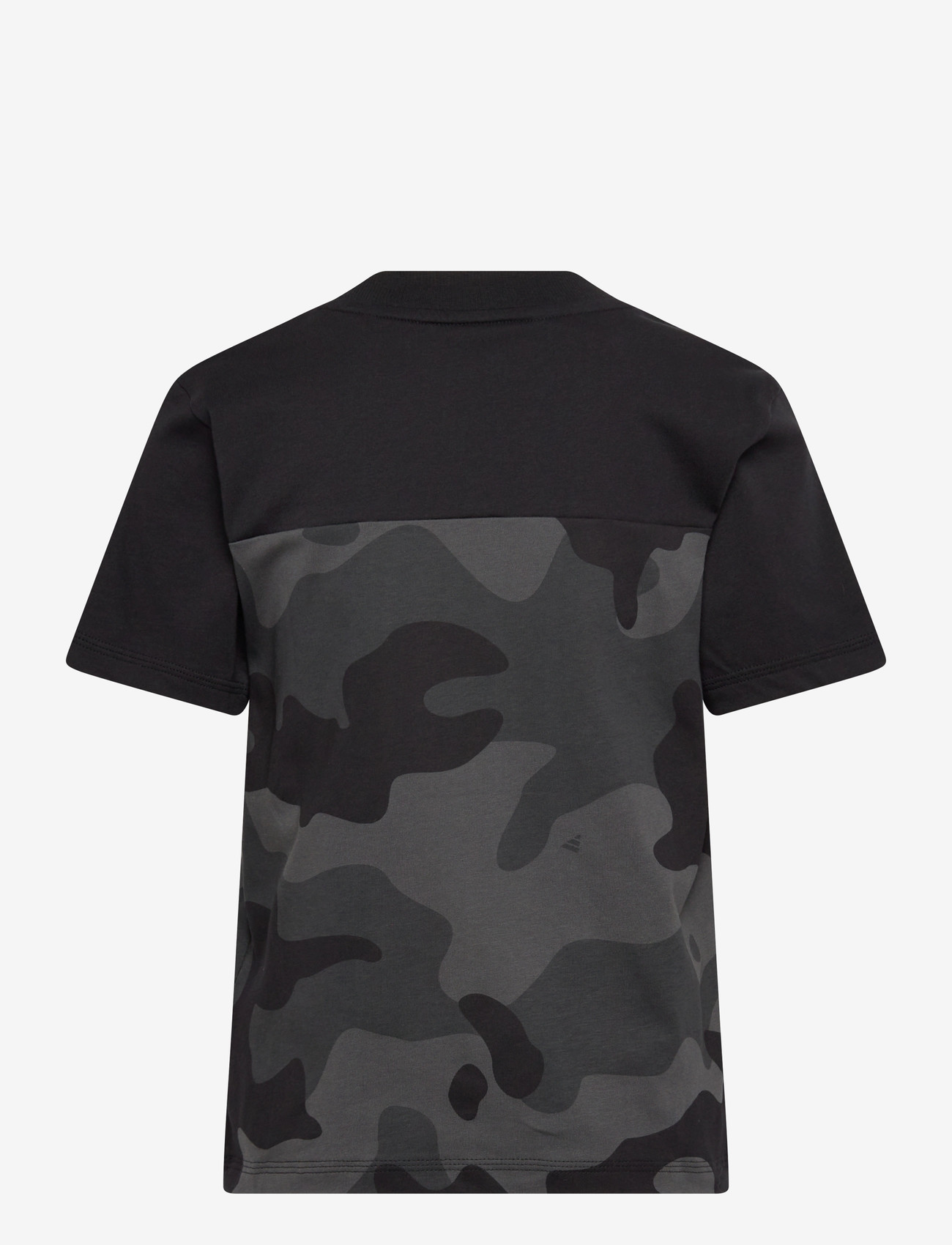 adidas Sportswear - J  CAMO T - short-sleeved t-shirts - black/carbon - 1