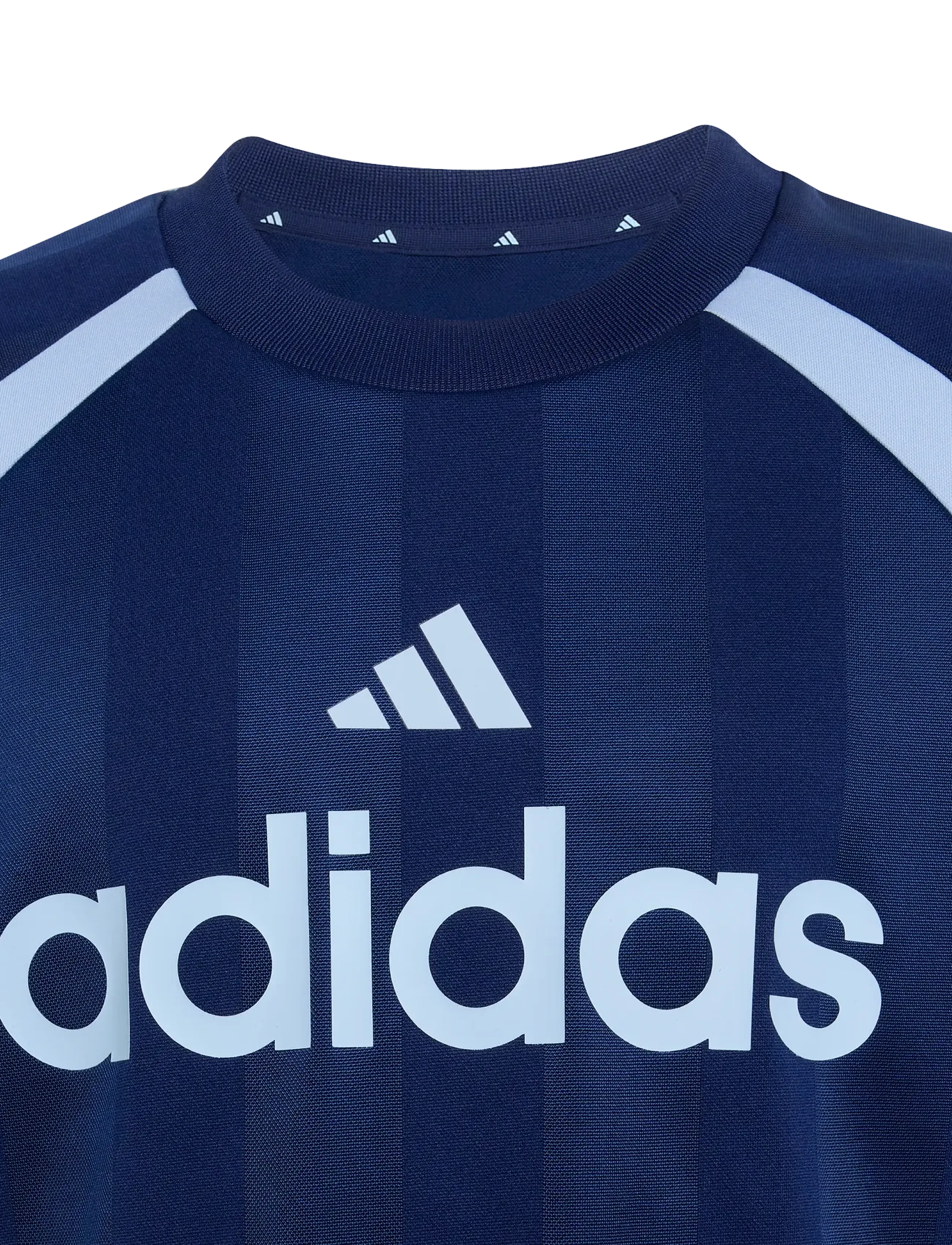 adidas Sportswear - J HOT TEE - dkblue/globlu - 3