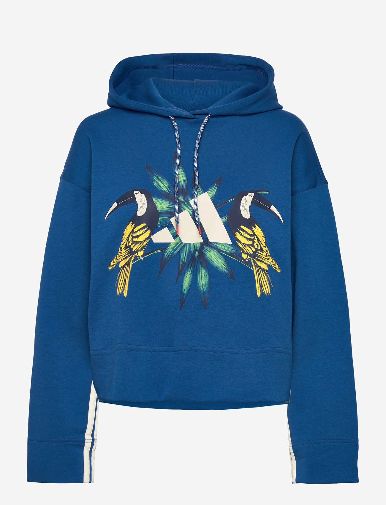 adidas Sportswear - FARM HOODIE - kapuutsiga dressipluusid - dmarin/crewht - 0