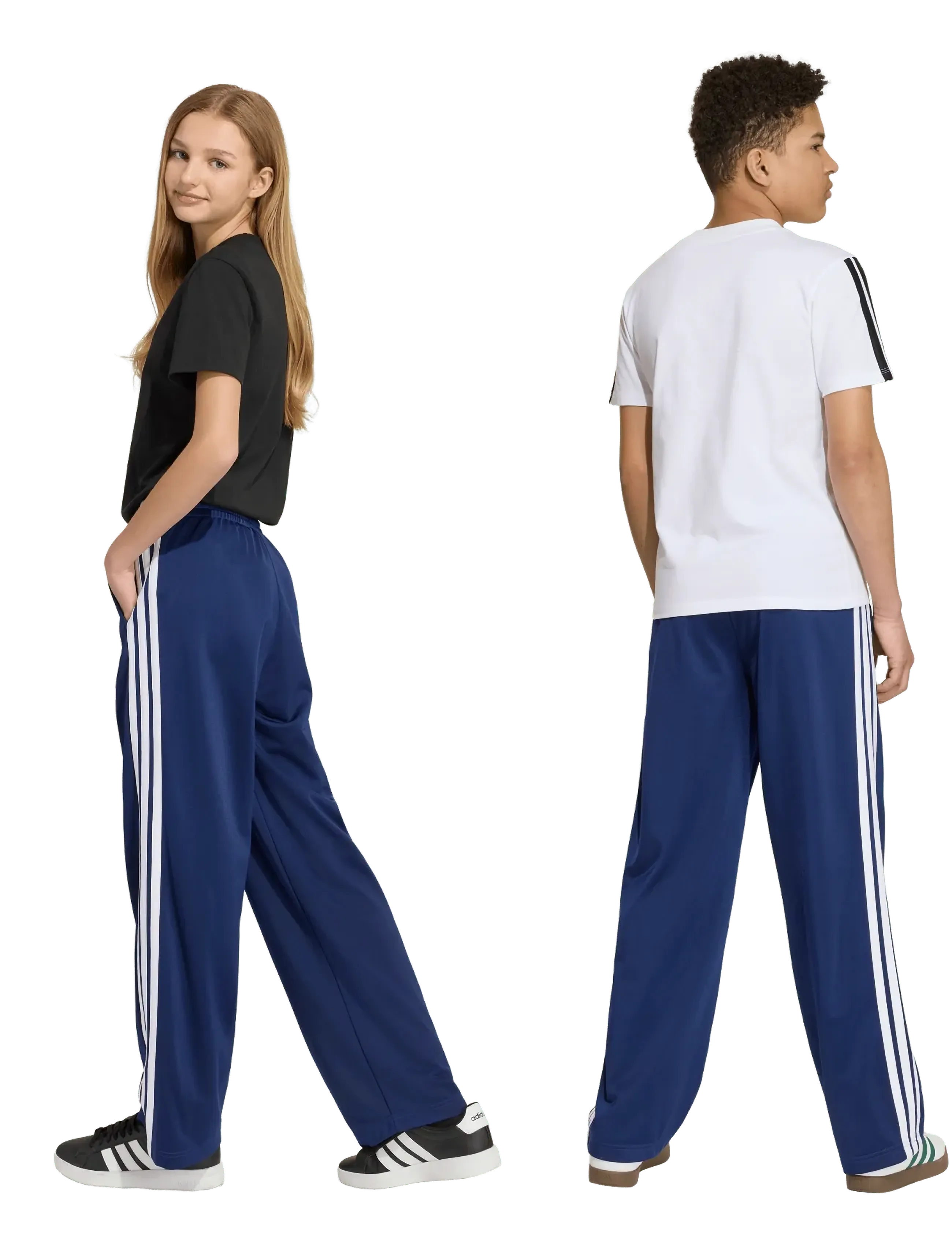 adidas Sportswear - J 3S TR TPT - sweatpants - dkblue/white - 3