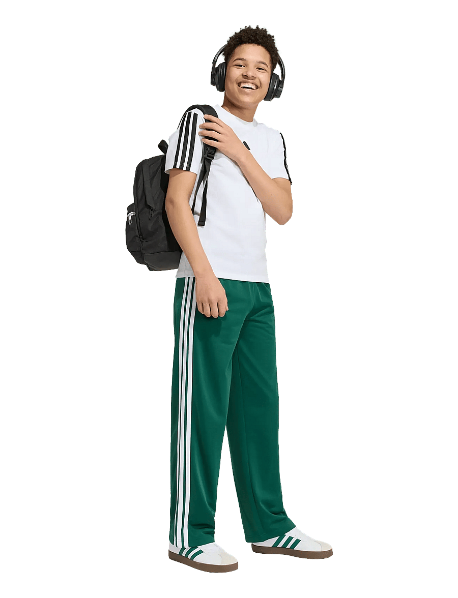 adidas Sportswear - J 3S TR TPT - joggings - cgreen/white - 0