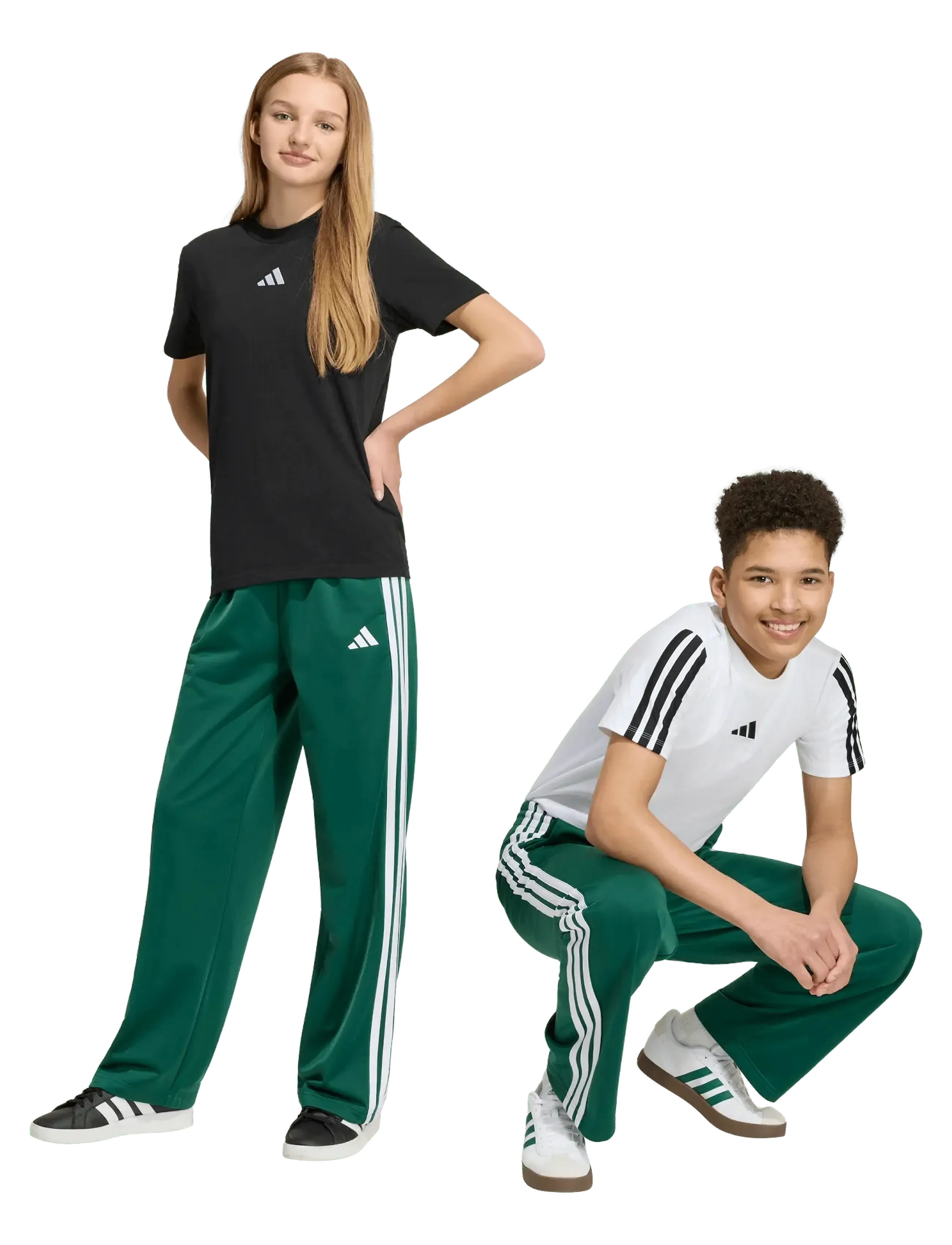 adidas Sportswear - J 3S TR TPT - cgreen/white - 2