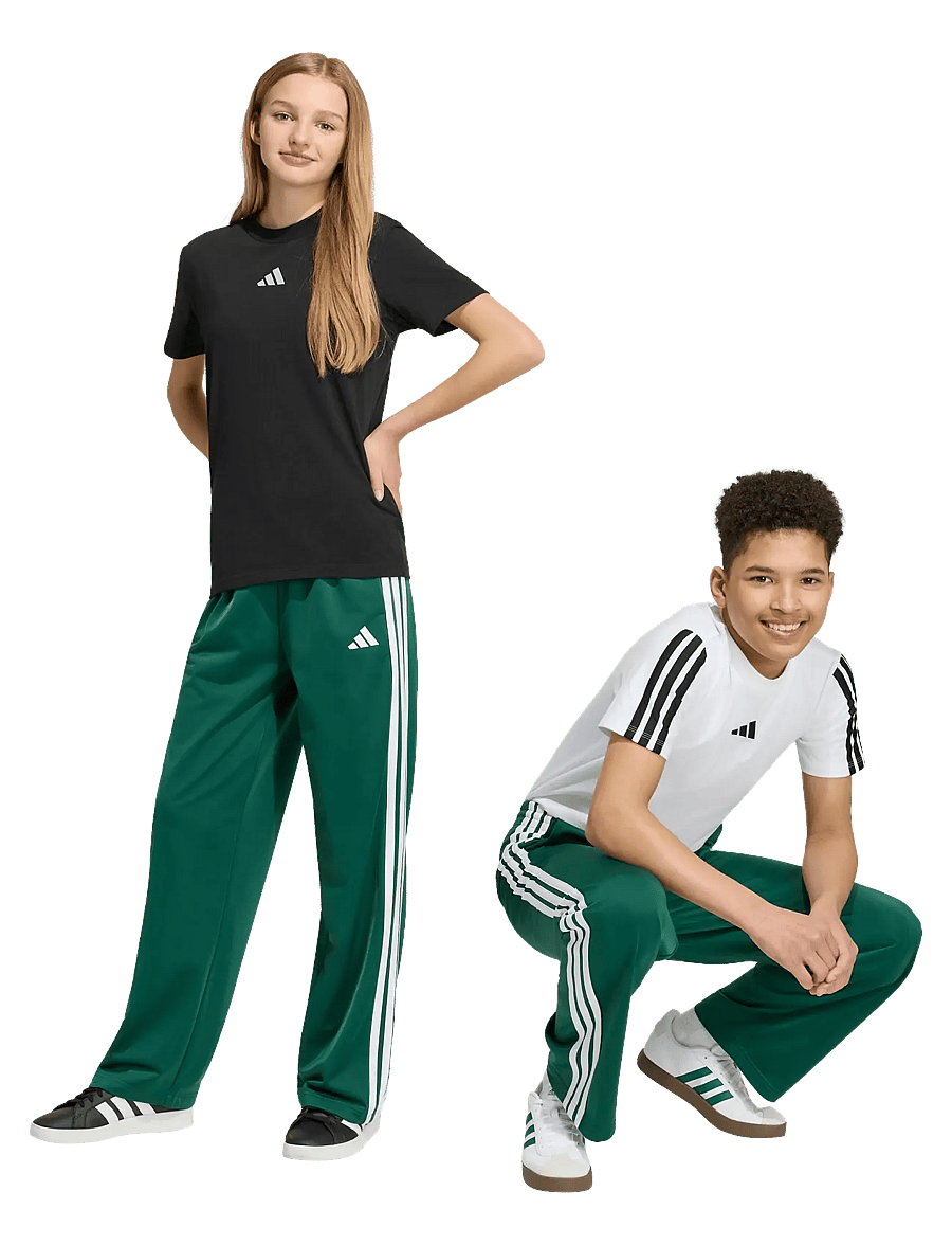 adidas Sportswear - J 3S TR TPT - joggings - cgreen/white - 2