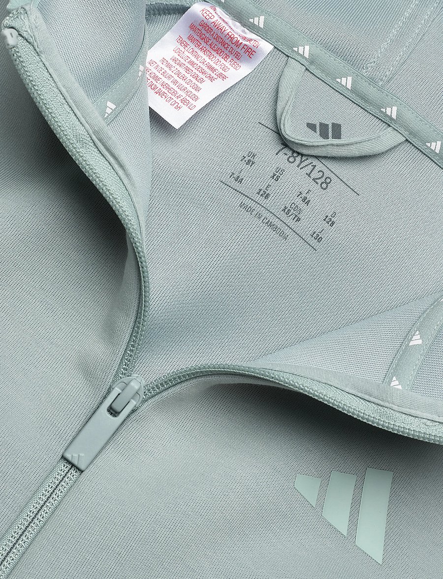 adidas Sportswear - J FI 3S FZ HD - isolierte jacken - wosa/tacgrn - 2