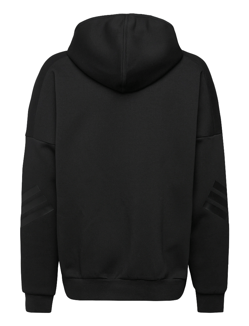 adidas Sportswear - J FI 3S FZ HD - isolerede jakker - black/black - 1