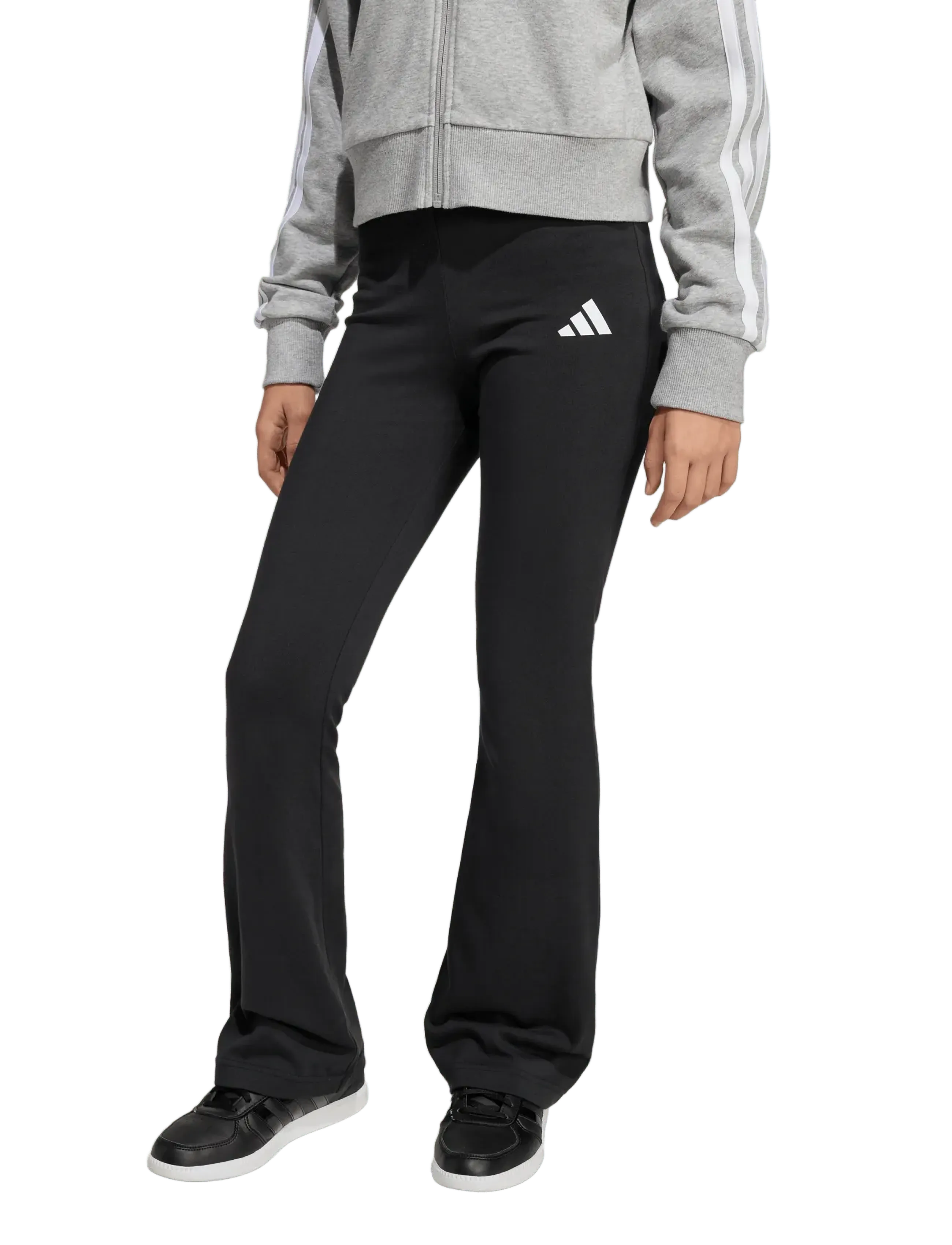 adidas Sportswear - JG SL FLA LEG - leggingsit - black/white - 3